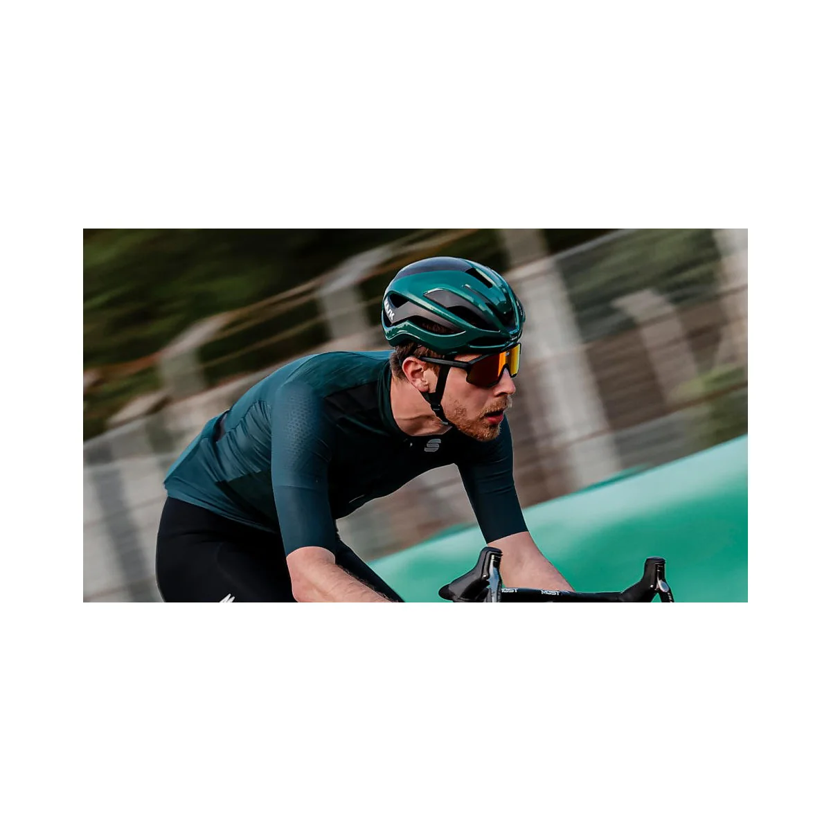 Casque Route KASK ELEMENTO Vert - Image 6
