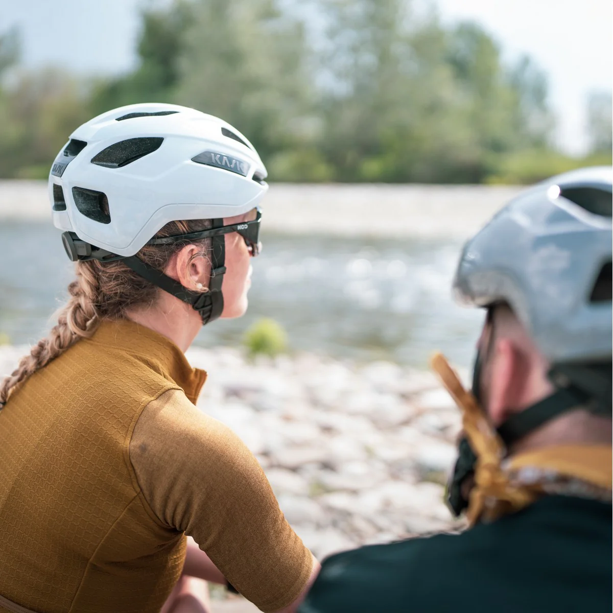 Casque Route KASK SINTESI Blanc - Image 7