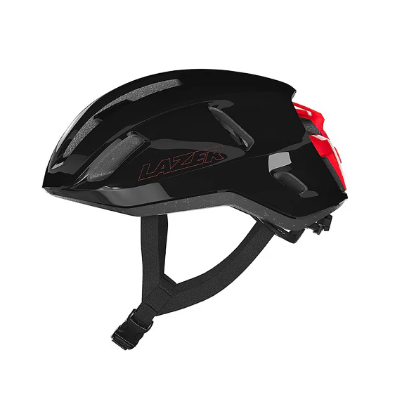 Casque Route LAZER SPHERE KINETICORE Noir/Rouge - Image 2