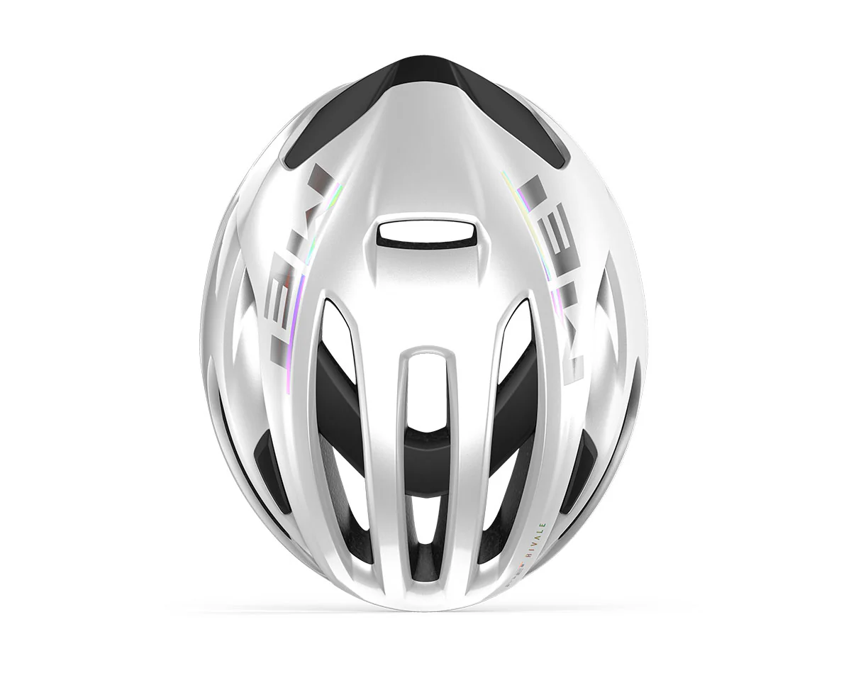 Casque Route MET RIVALE MIPS Blanc Glossy - Image 4