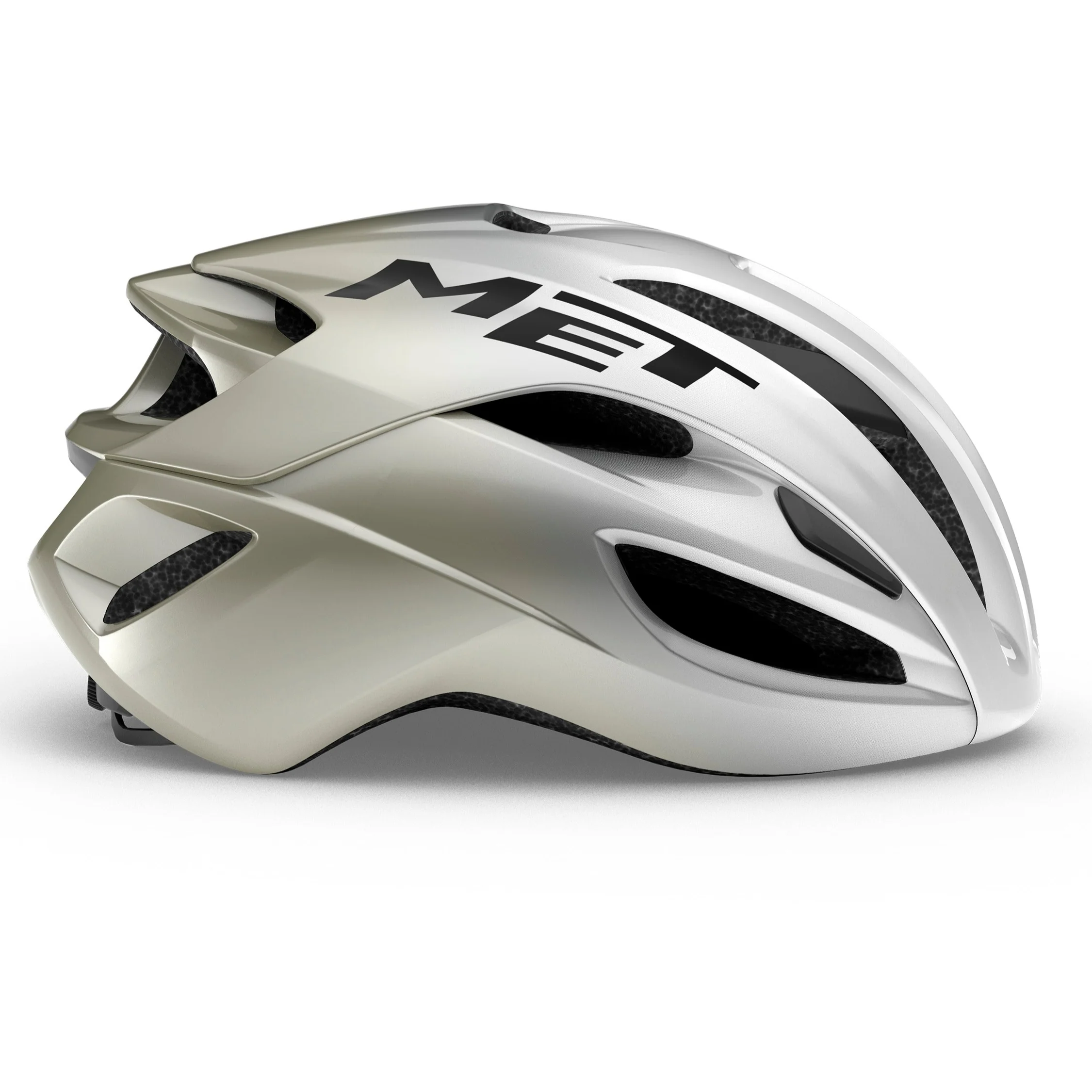 Casque Route MET RIVALE MIPS Gris Argent - Image 5