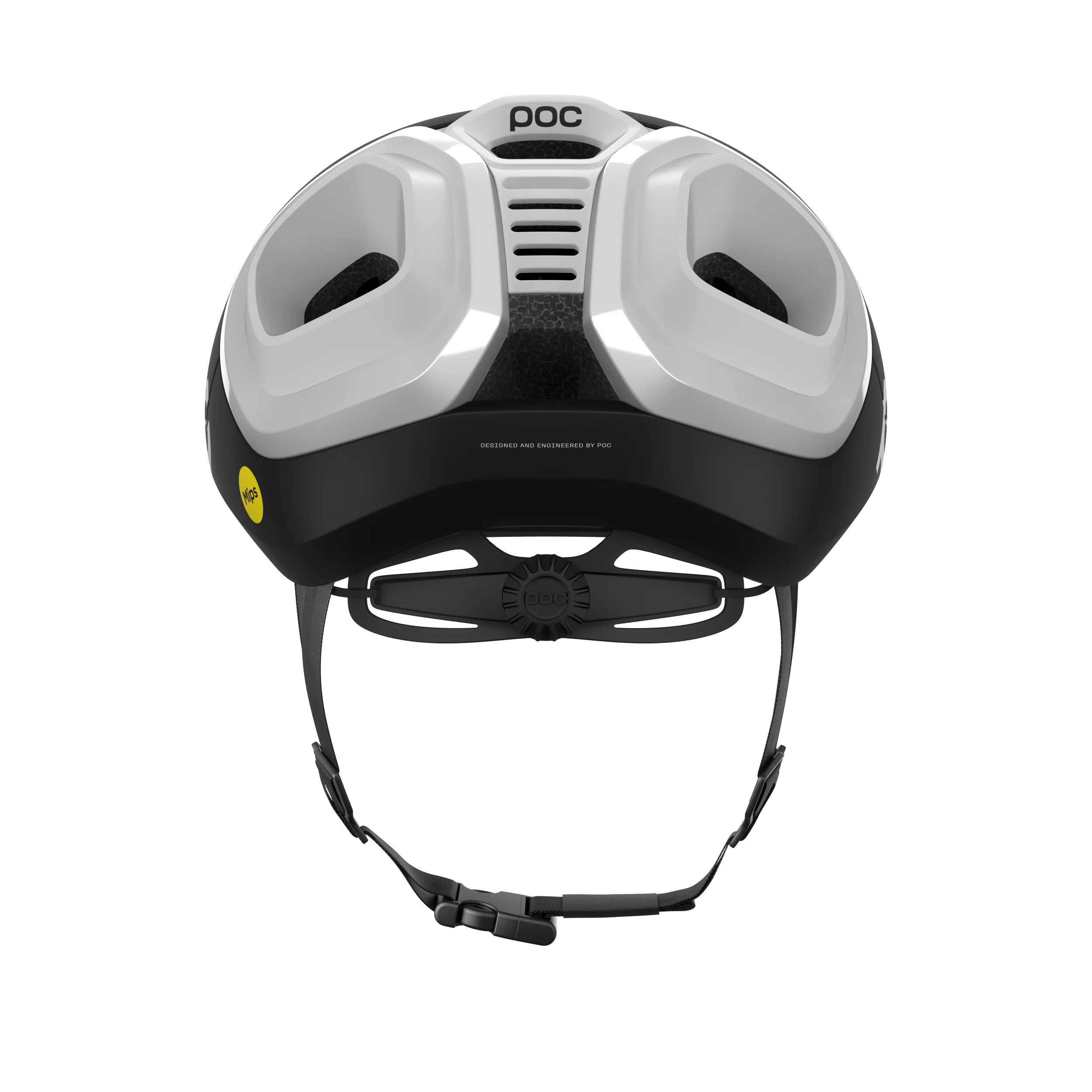 Casque Route POC AMIDAL MIPS Noir Matt/Blanc - Image 4
