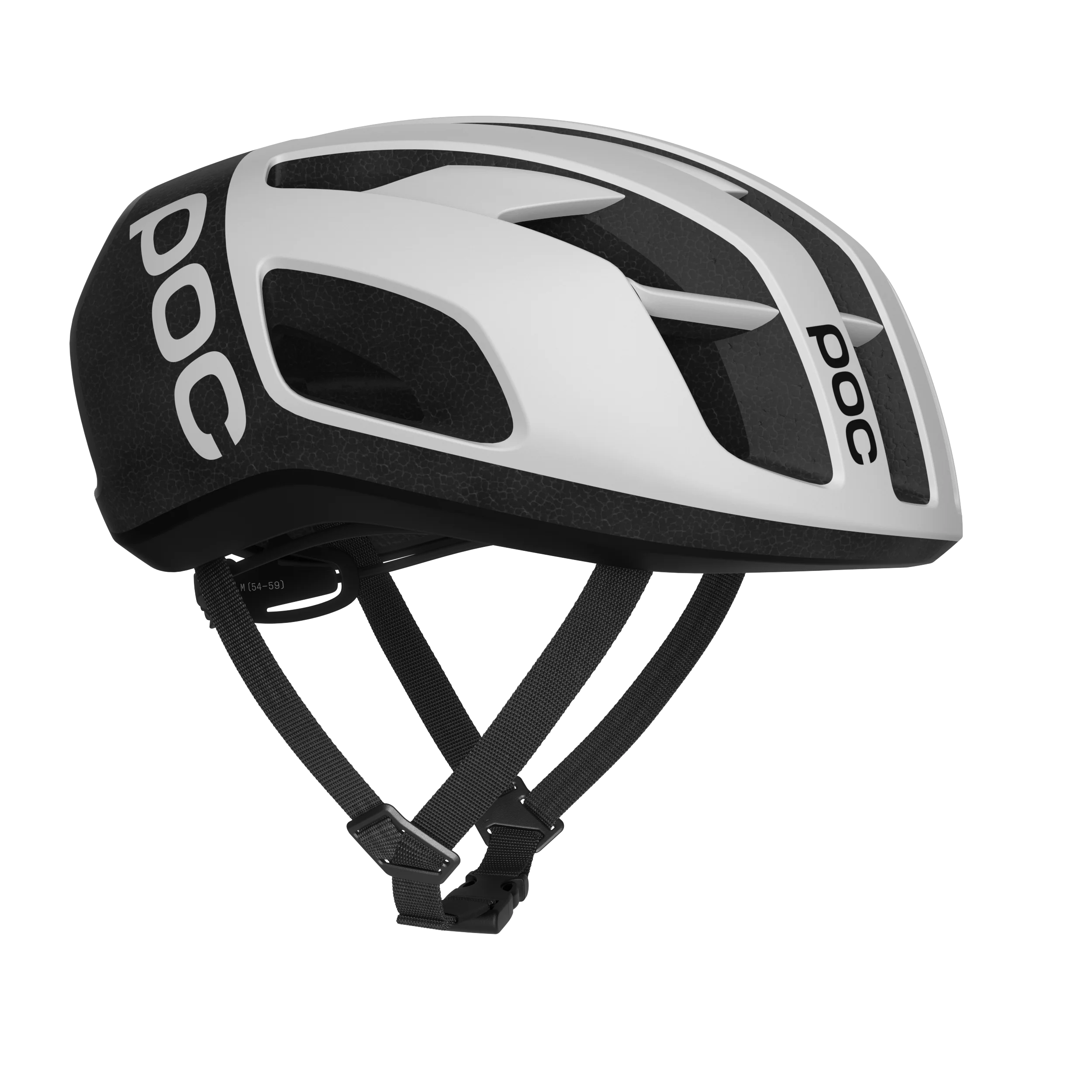 Casque Route POC CYTAL LITE Blanc/Noir Matt - Image 3