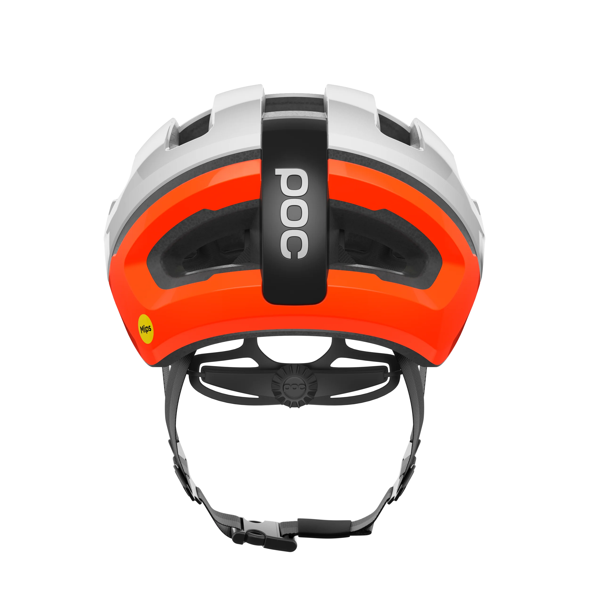 Casque Route POC OMNE AIR MIPS Blanc/Orange Fluo - Image 4