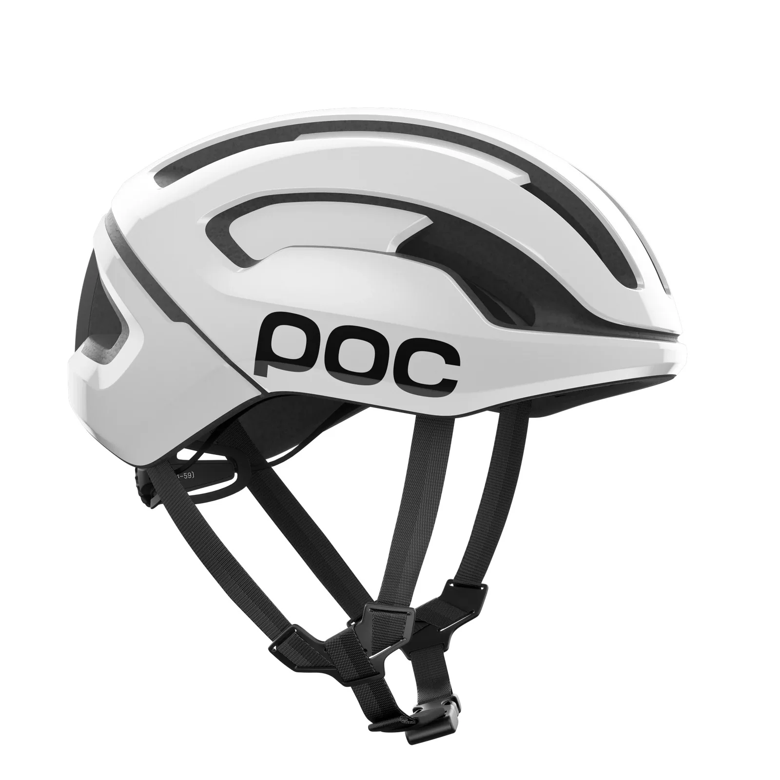 Casque Route POC OMNE AIR MIPS Logo Blanc/Noir Matt - Image 3