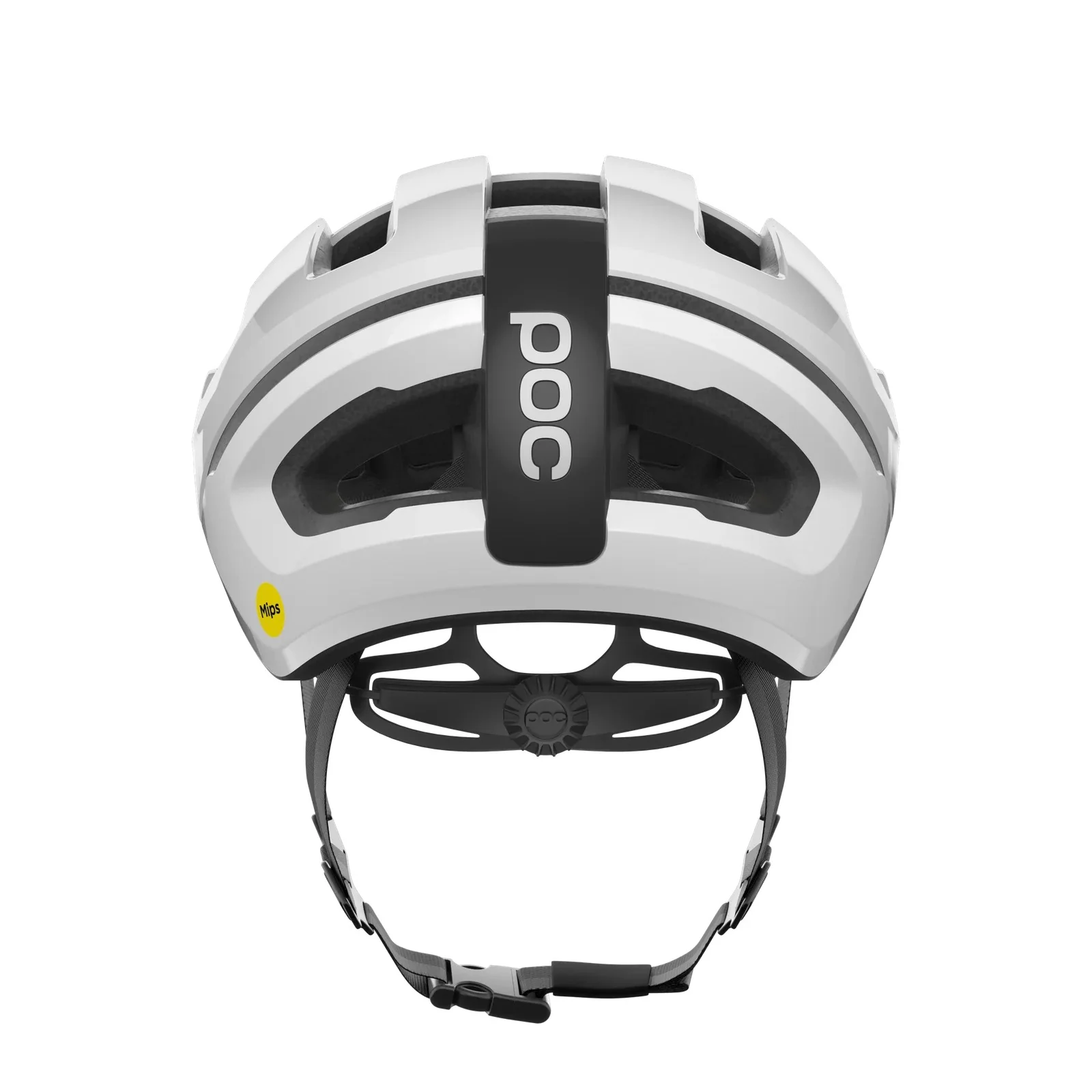 Casque Route POC OMNE AIR MIPS Logo Blanc/Noir Matt - Image 4