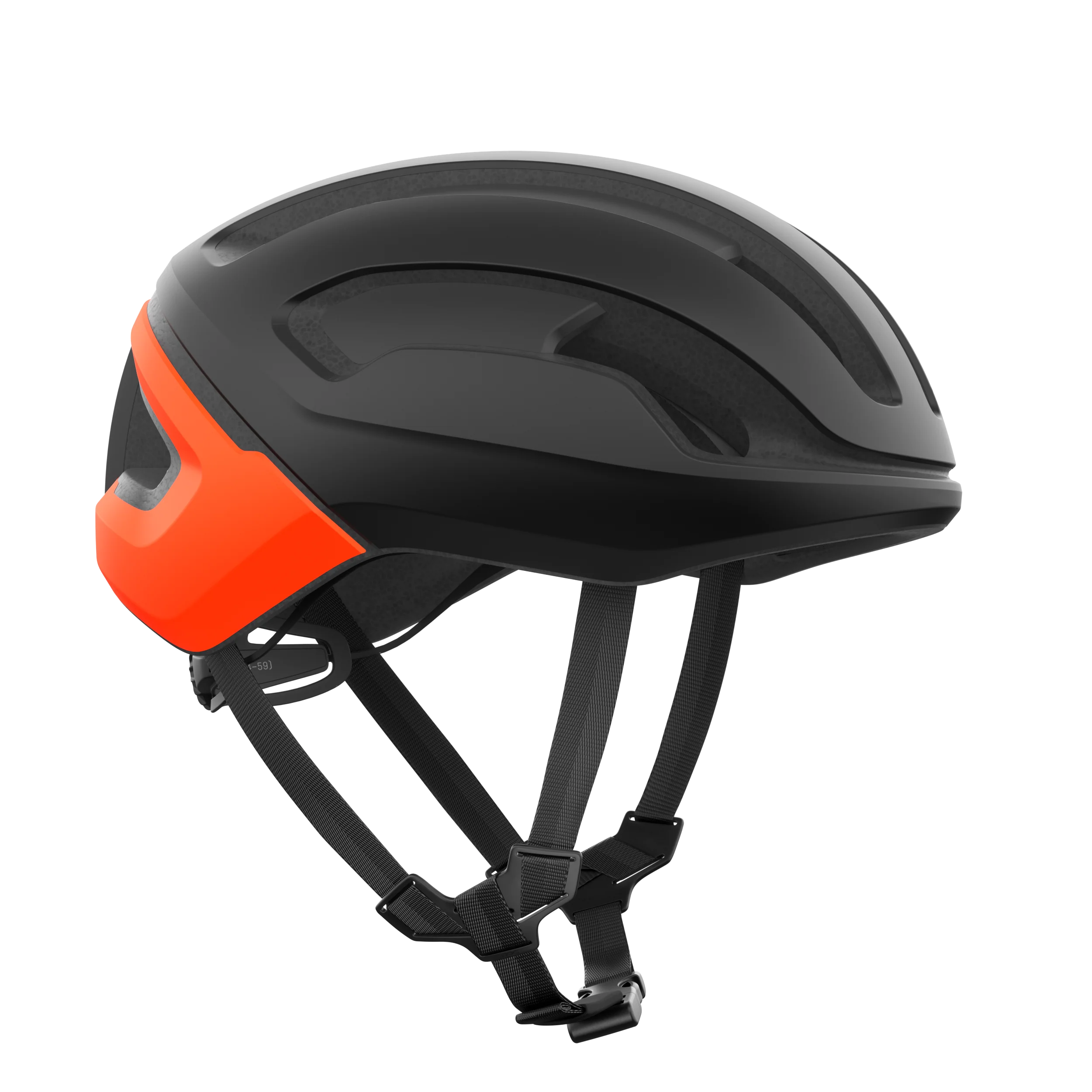 Casque Route POC OMNE AIR MIPS Noir Matt/Orange Fluo - Image 3