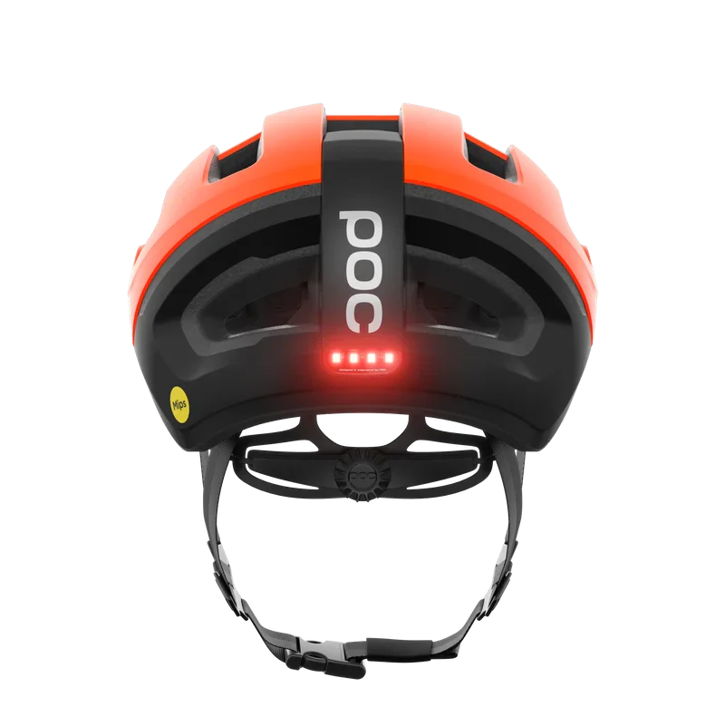 Casque Route POC OMNE BEACON MIPS Orange/Noir Matt - Image 4
