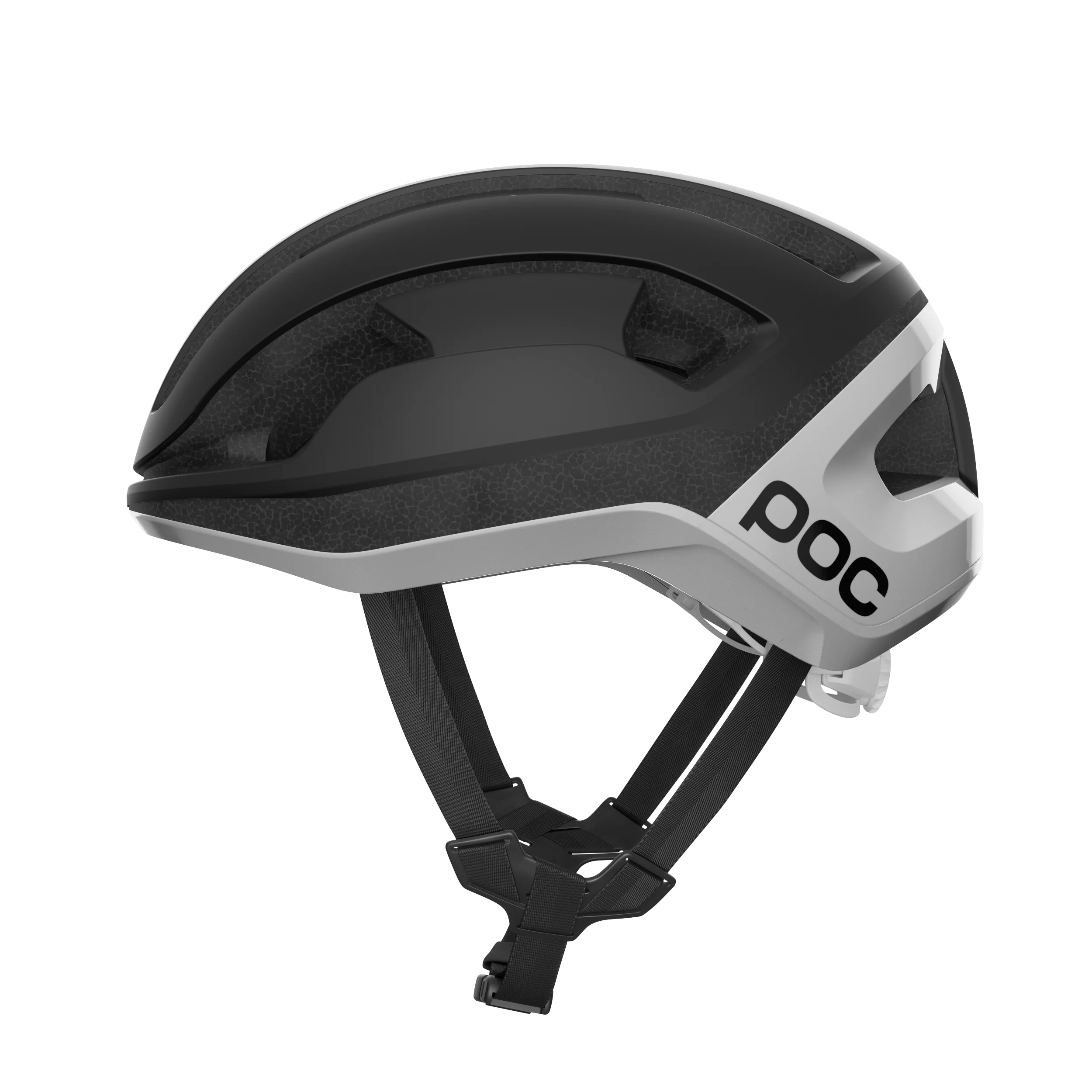 Casque Route POC OMNE LITE Noir Matt/Blanc