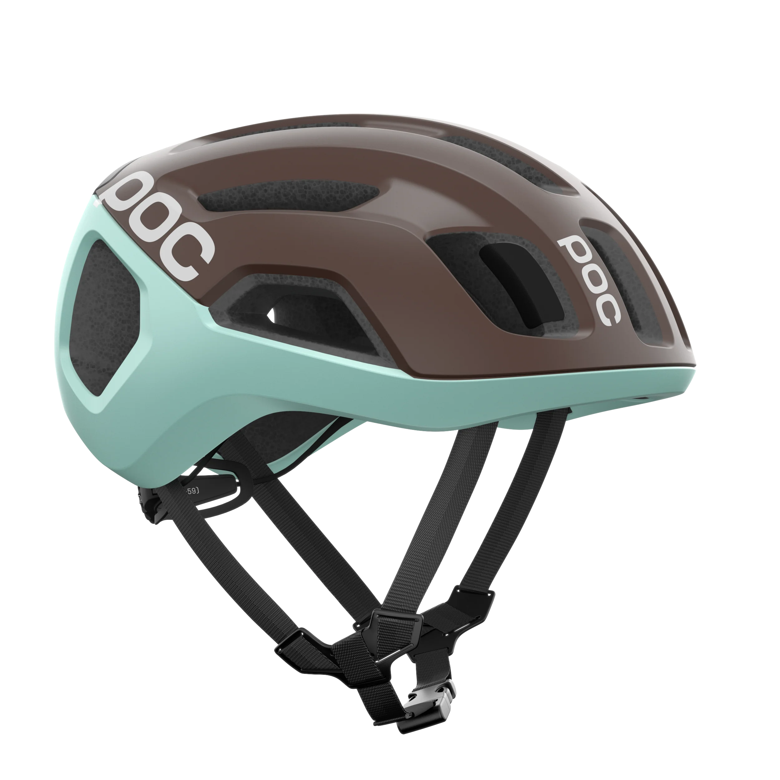 Casque Route POC VENTRAL AIR MIPS Marron/Bleu Matt - Image 3