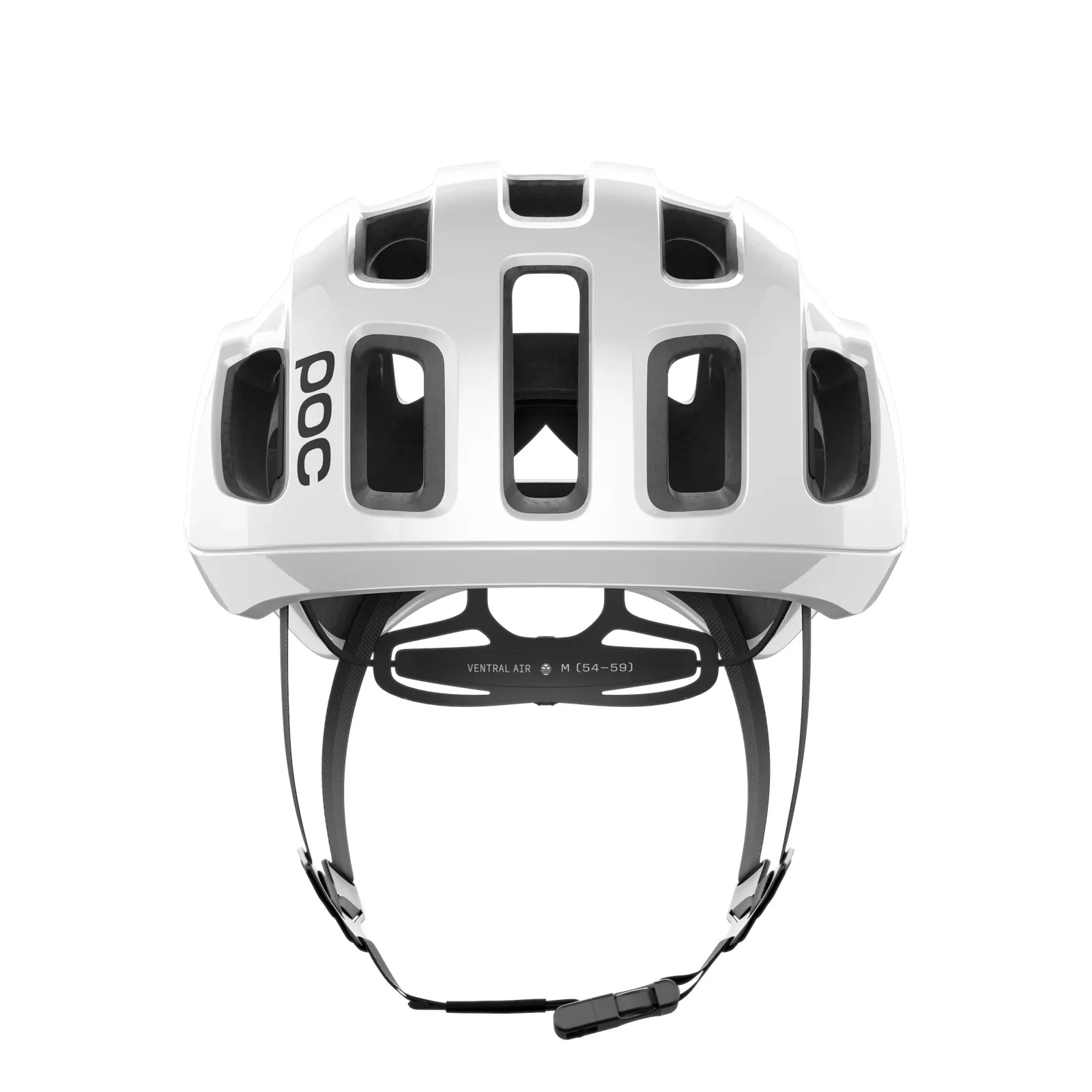 Casque Route POC VENTRAL AIR MIPS Logo Blanc/Noir Matt - Image 2