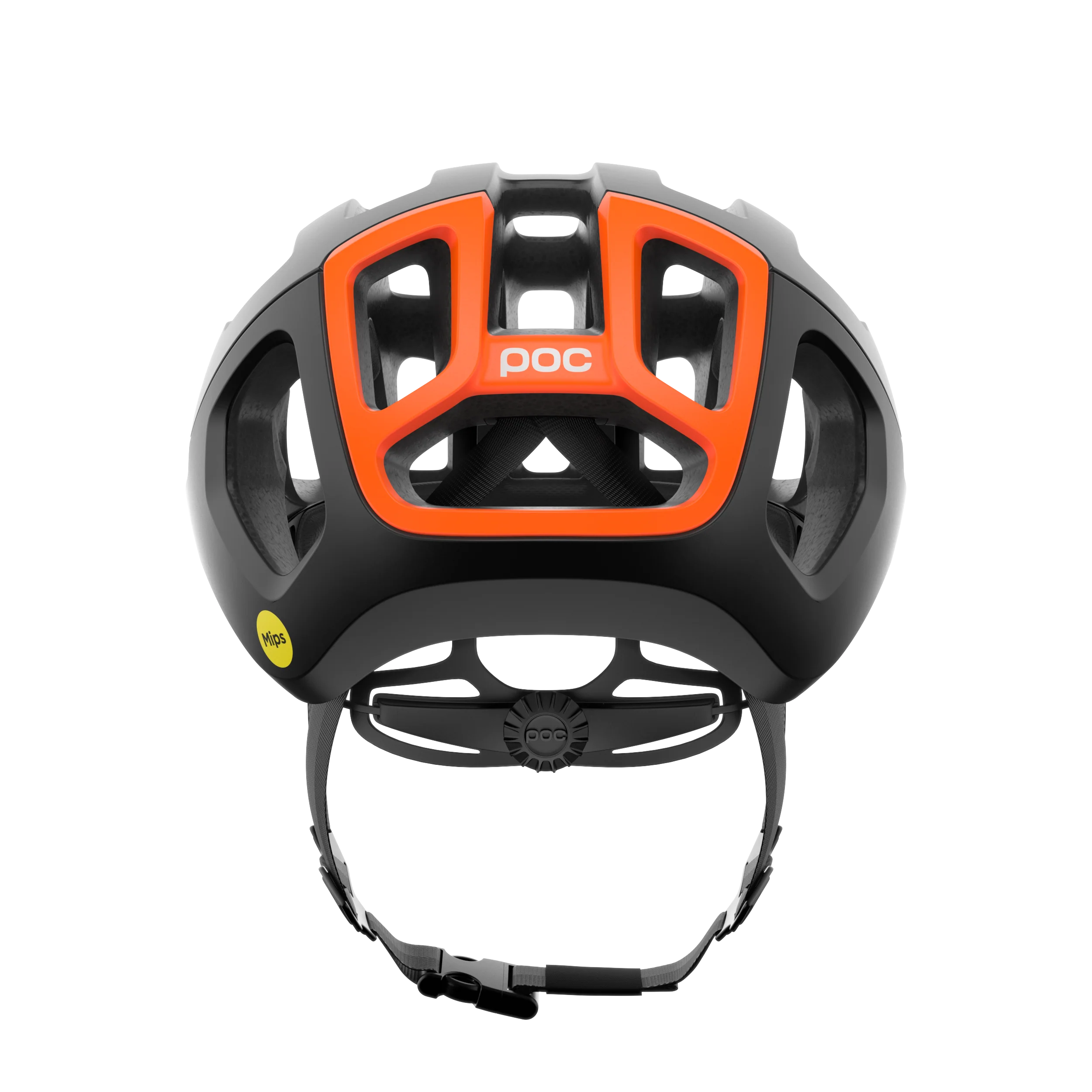 Casque Route POC VENTRAL AIR MIPS Noir/Orange Fluo Matt - Image 4