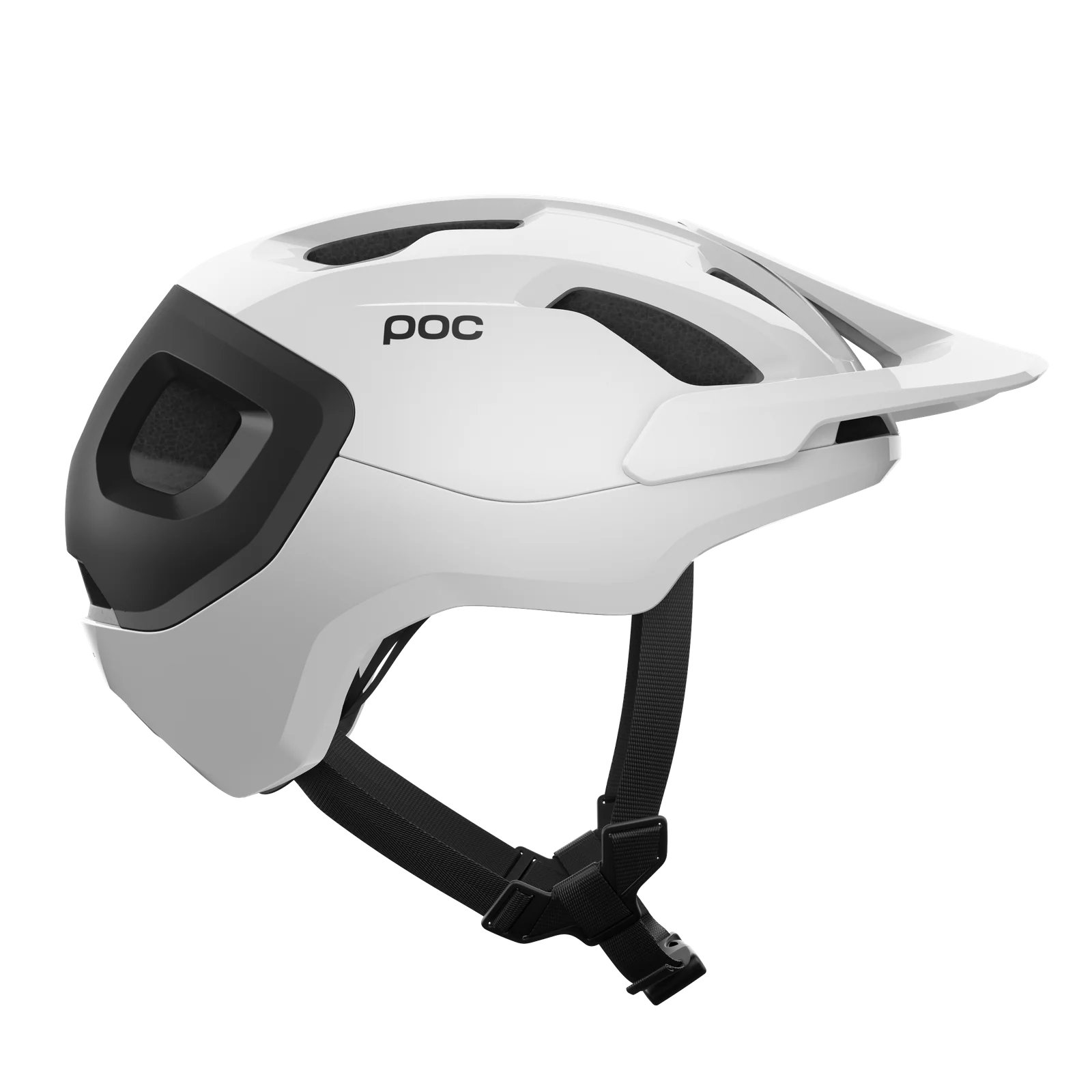 Casque VTT POC AXION RACE MIPS Blanc/Noir Matt - Image 2