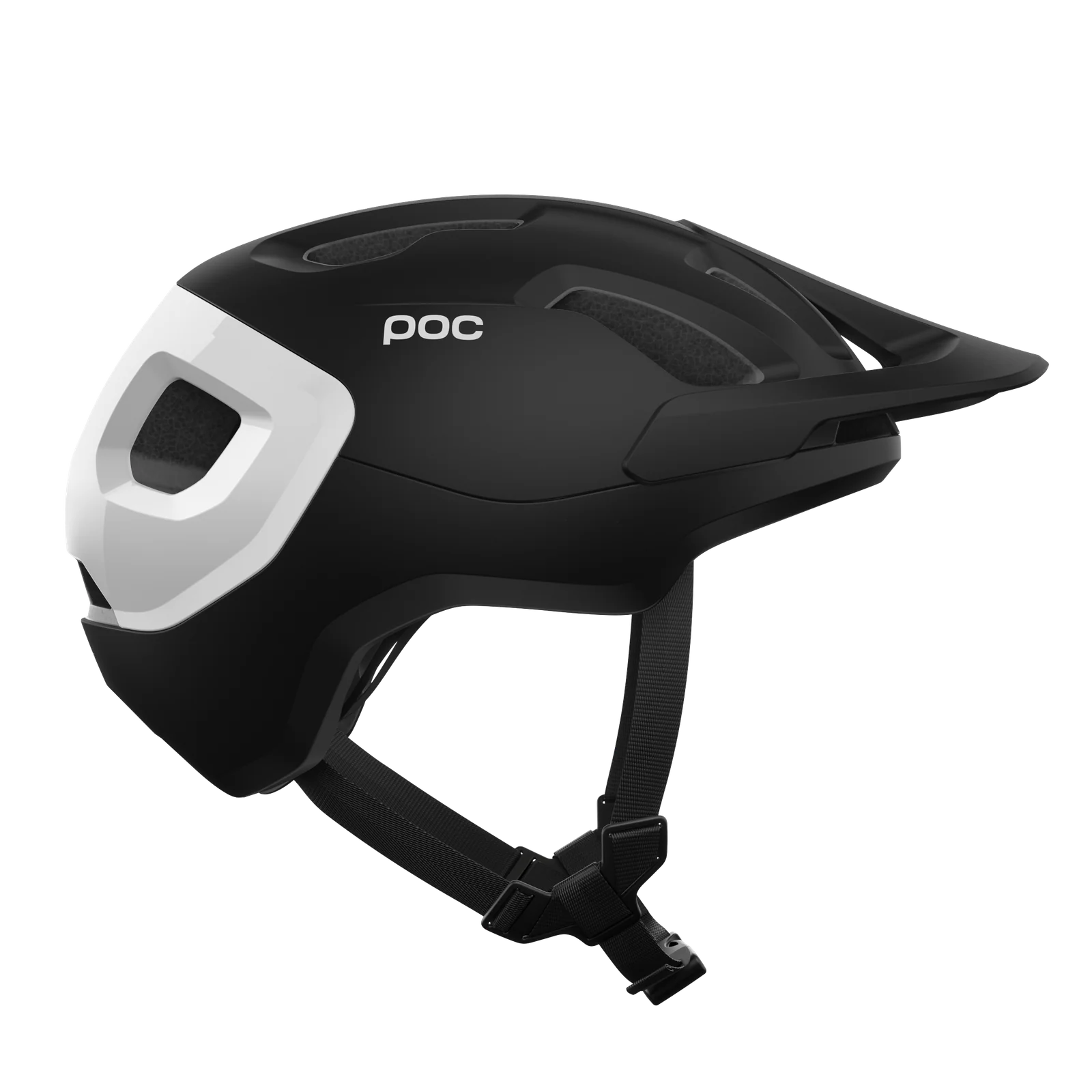 Casque VTT POC AXION RACE MIPS Noir Mat/Blanc - Image 2