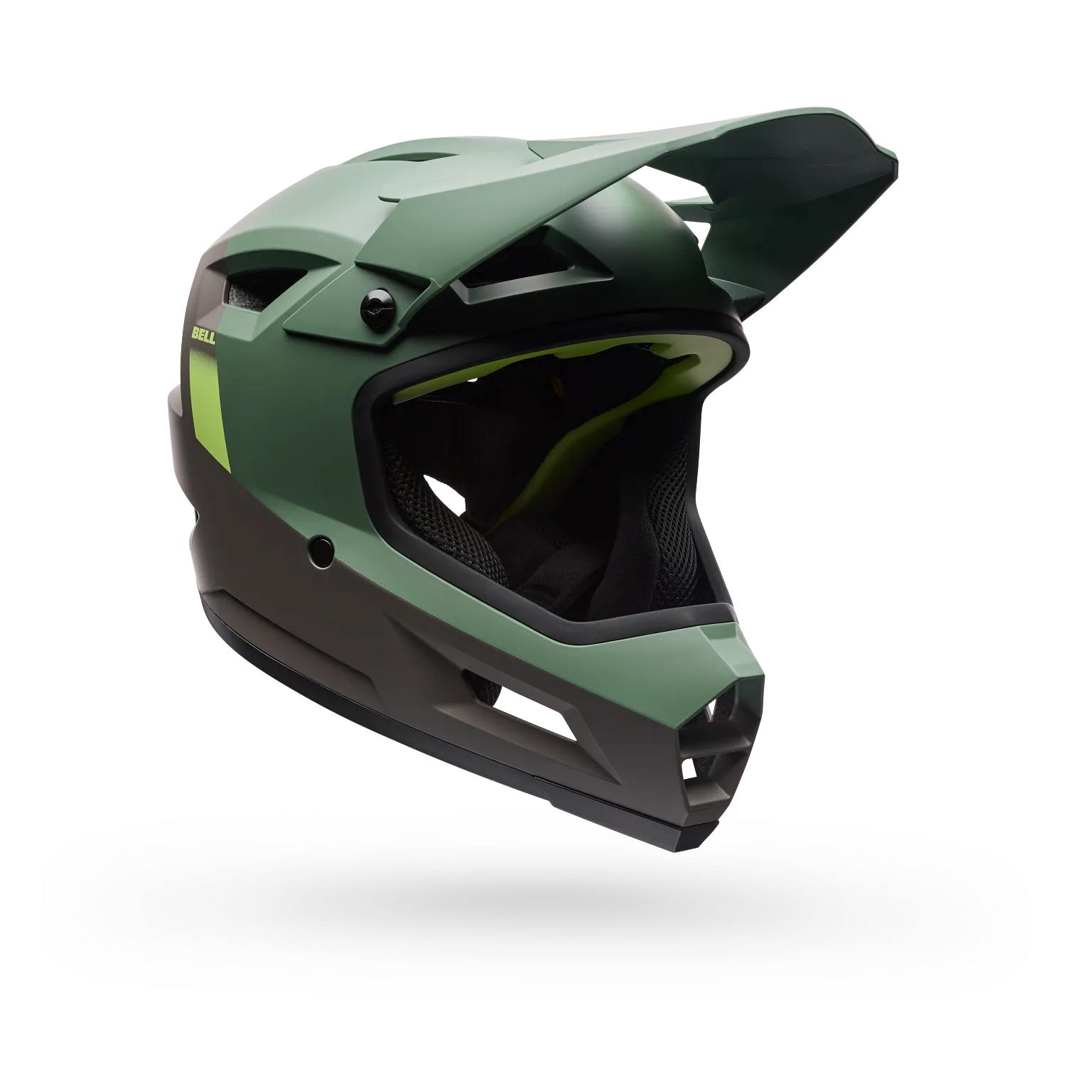 Casque VTT BELL SANCTION 2 DLX MIPS BLIP Vintage Olive - Image 2
