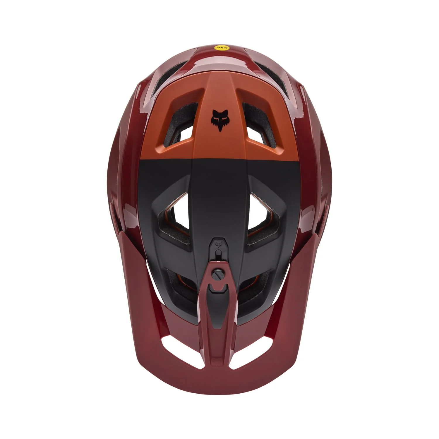 Casque VTT FOX SPEEDFRAME RS MIPS PARANOID Bordeaux/Noir - Image 3