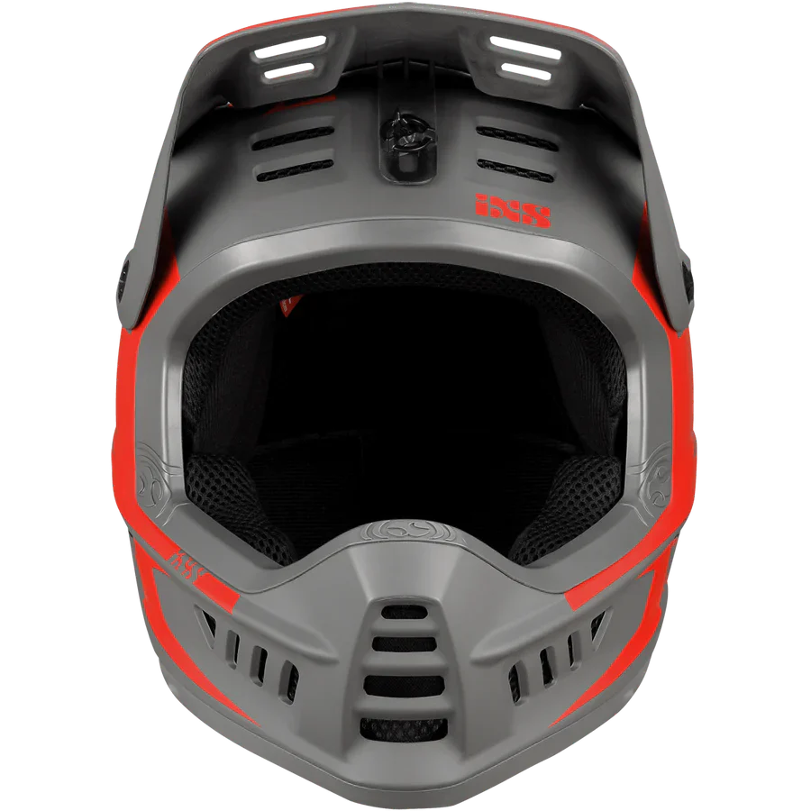 Casque VTT IXS XACT EVO Rouge/Gris - Image 4
