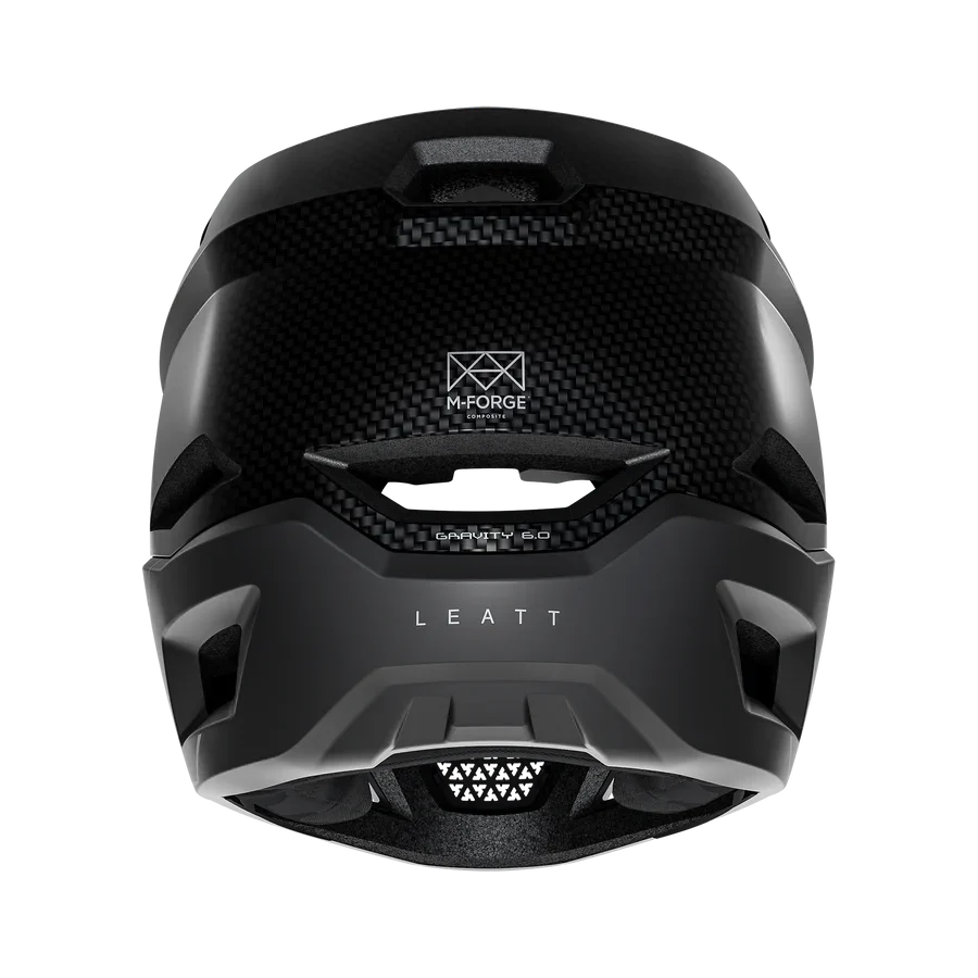 Casque VTT LEATT MTB GRAVITY 6.0 CARBON Stealth Noir/Gris - Image 4