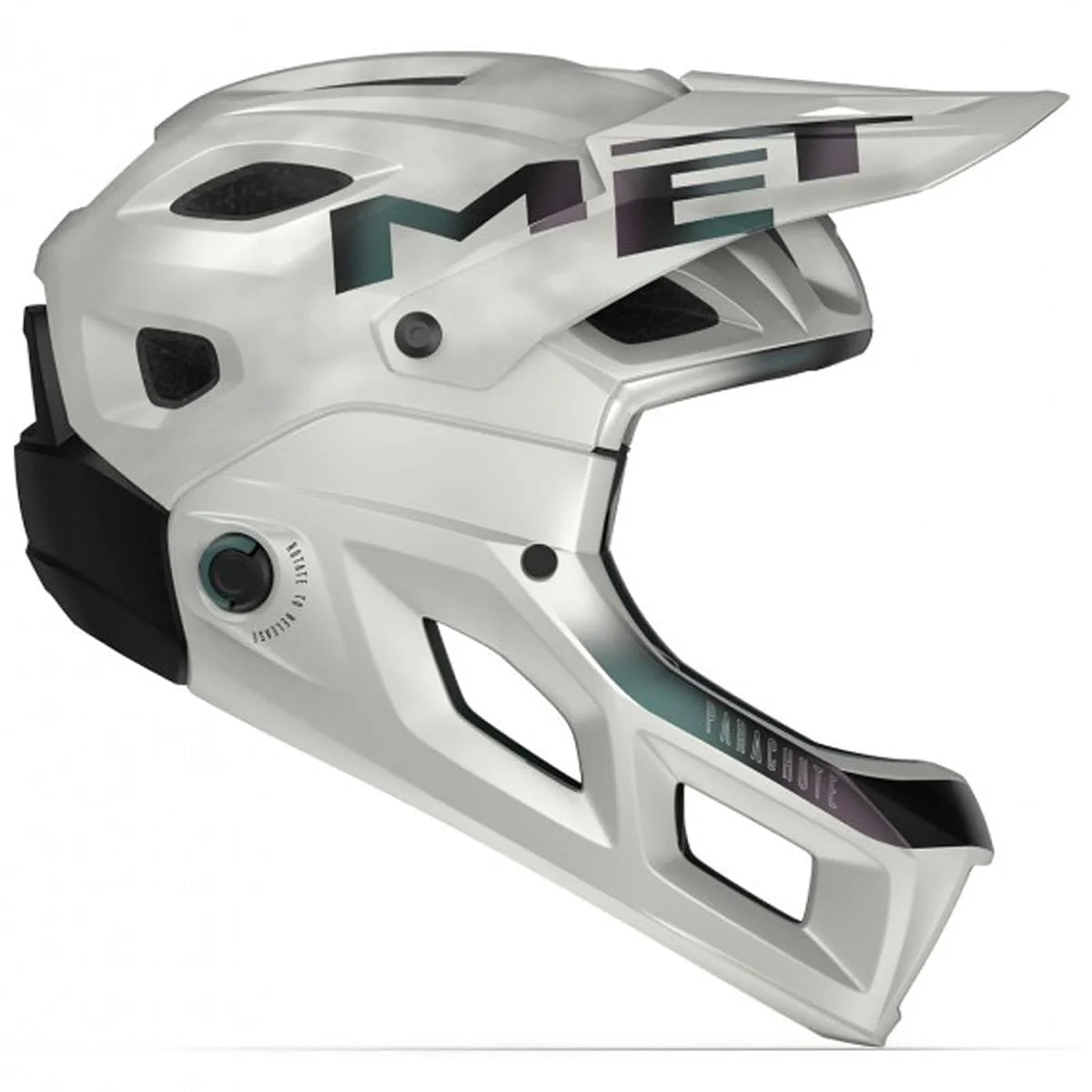 Casque VTT MET PARACHUTE MCR MIPS Blanc Mat - Image 4