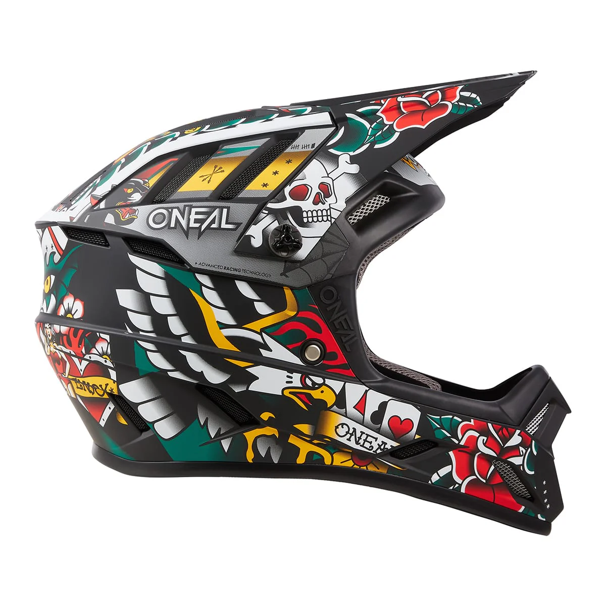Casque VTT O'NEAL BACKFLIP INKED Multicolore - Image 3