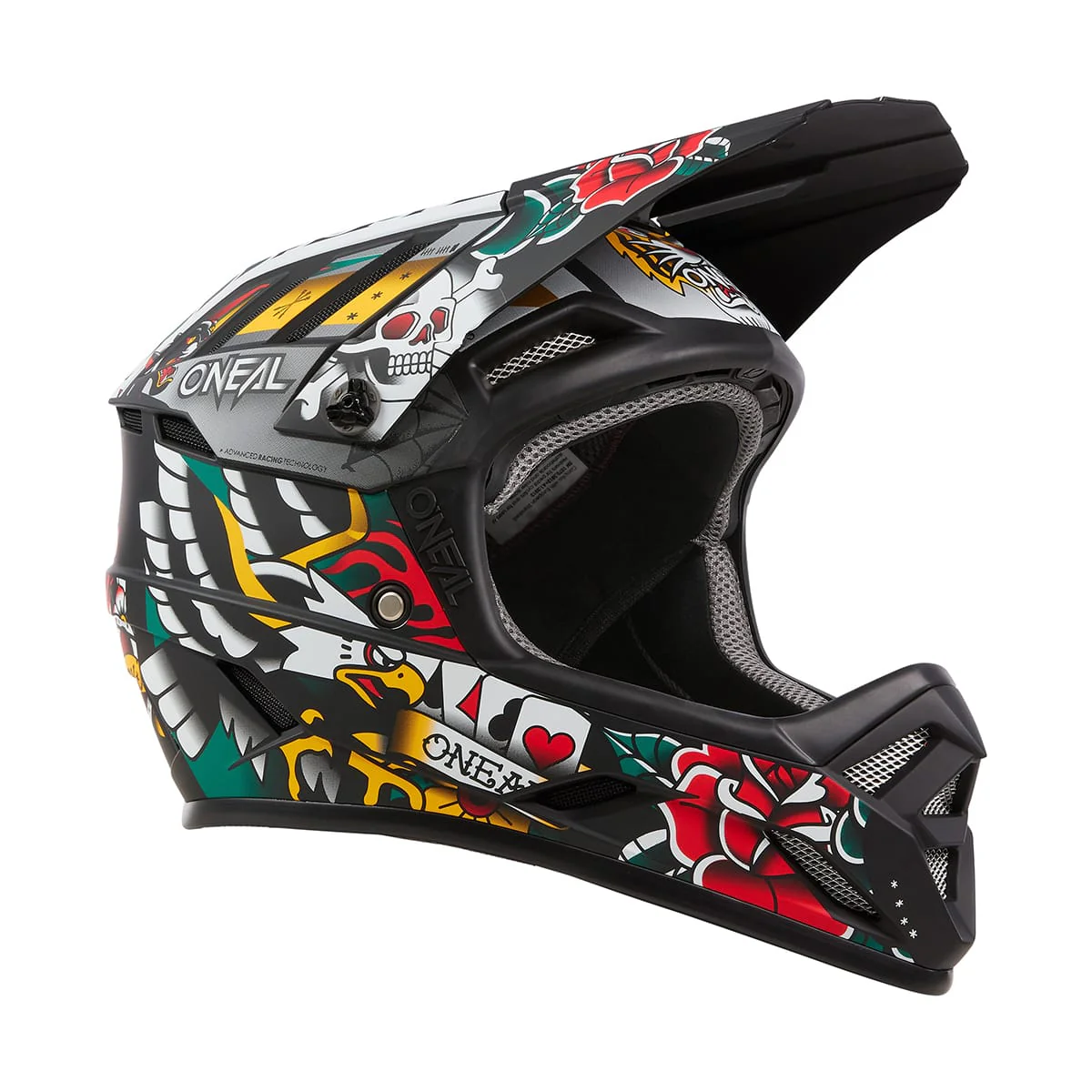 Casque VTT O'NEAL BACKFLIP INKED Multicolore - Image 4