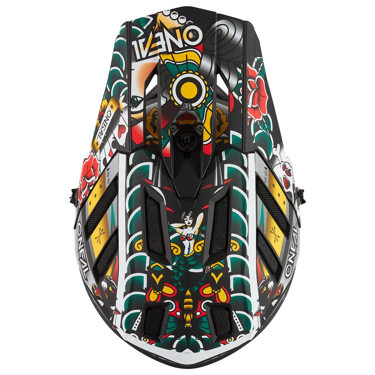 Casque VTT O'NEAL BACKFLIP INKED Multicolore - Image 6