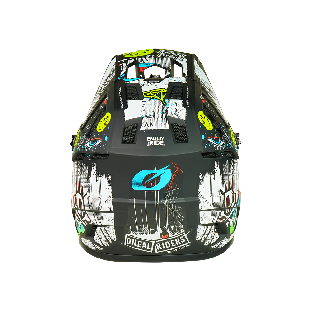 Casque VTT O'NEAL BACKFLIP RANCID Noir/Blanc - Image 5