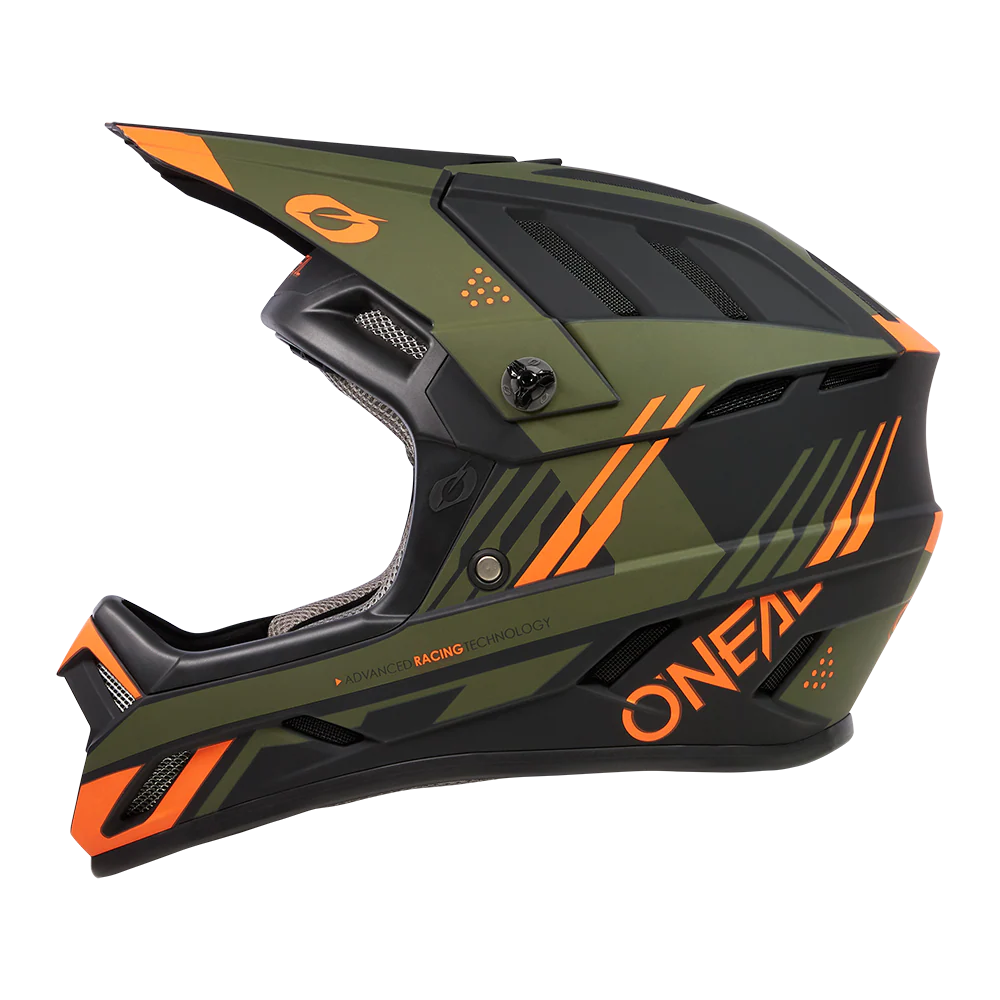 Casque VTT O'NEAL BACKFLIP STRIKE Noir/Orange/Vert - Image 2