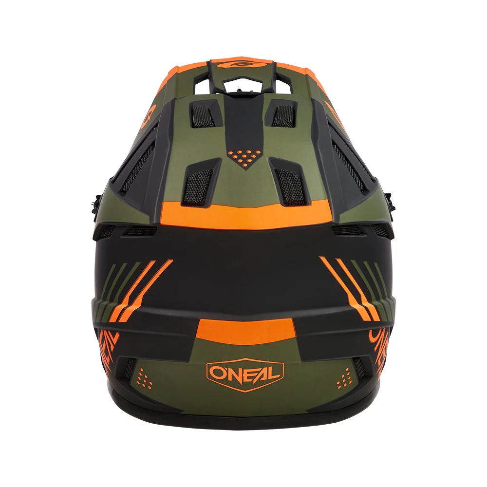 Casque VTT O'NEAL BACKFLIP STRIKE Noir/Orange/Vert - Image 5