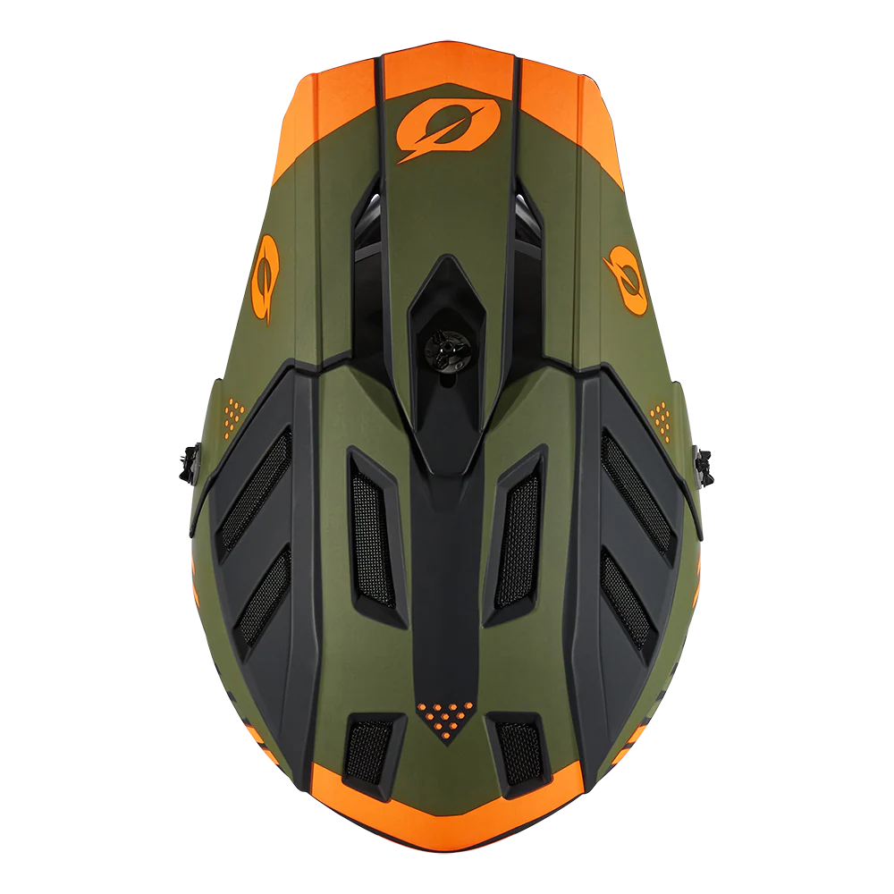 Casque VTT O'NEAL BACKFLIP STRIKE Noir/Orange/Vert - Image 6