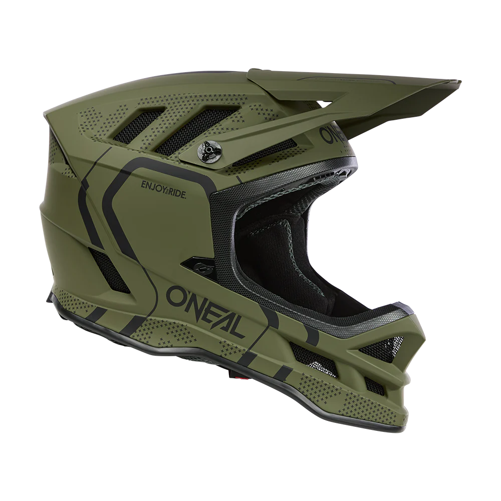 Casque VTT O'NEAL BLADE POLYACRYLITE STRIKE Vert/Noir - Image 3
