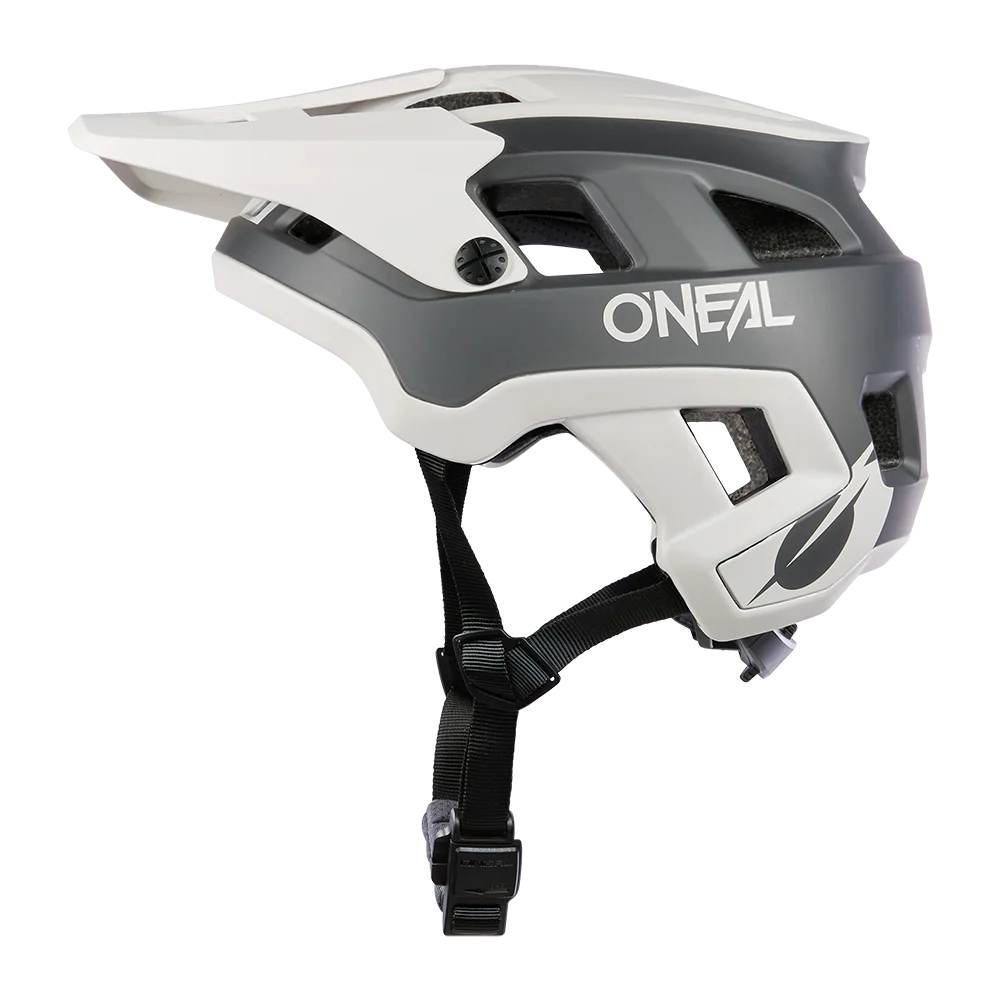 Casque VTT O'NEAL DEFENDER SOLID Gris/Blanc - Image 3