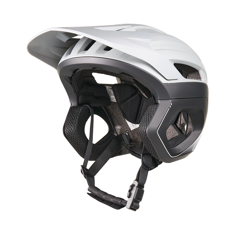 Casque VTT O'NEAL TRAPPER EVO SOLID Noir/Gris - Image 2
