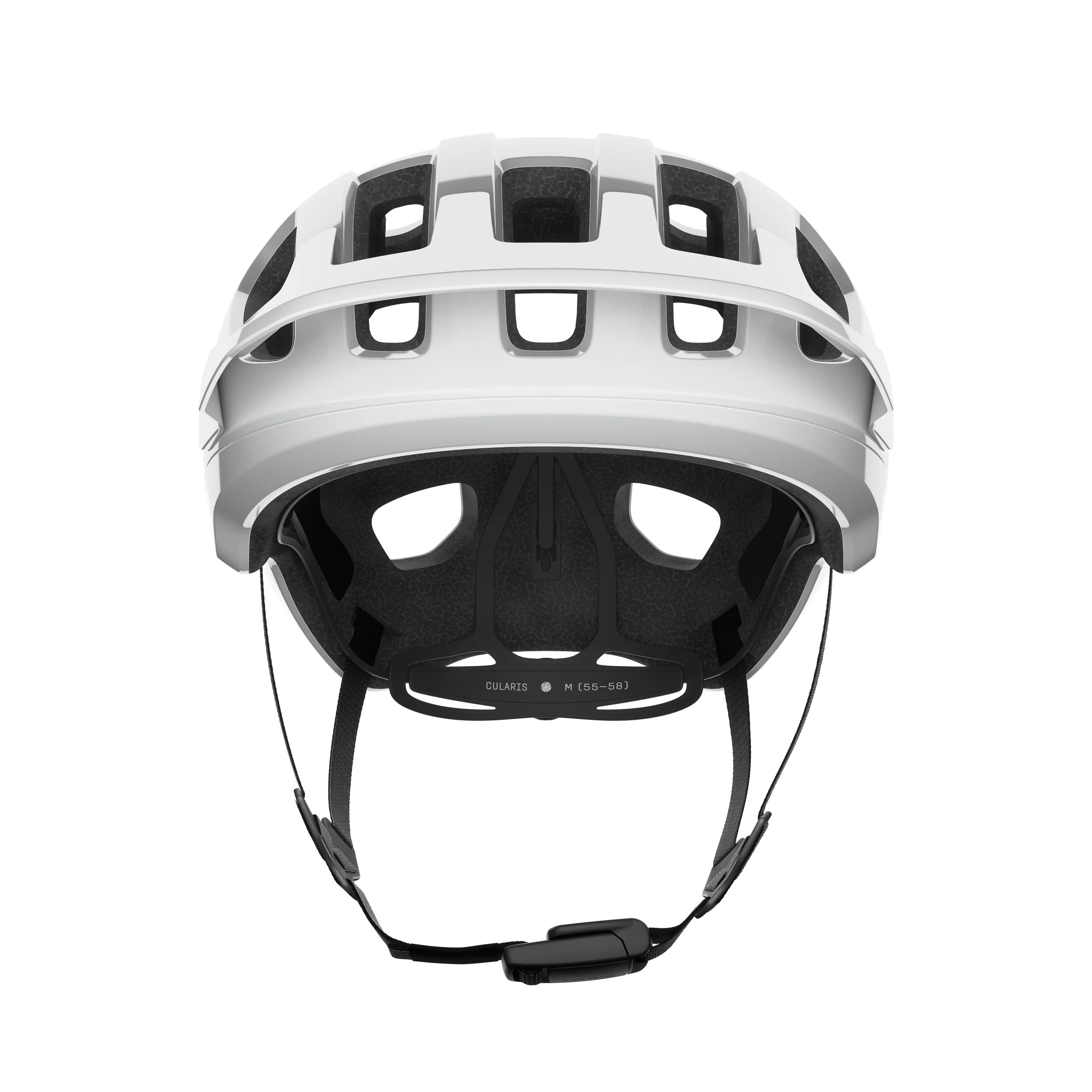 Casque VTT POC CULARIS Blanc/Noir Matt Logo - Image 2