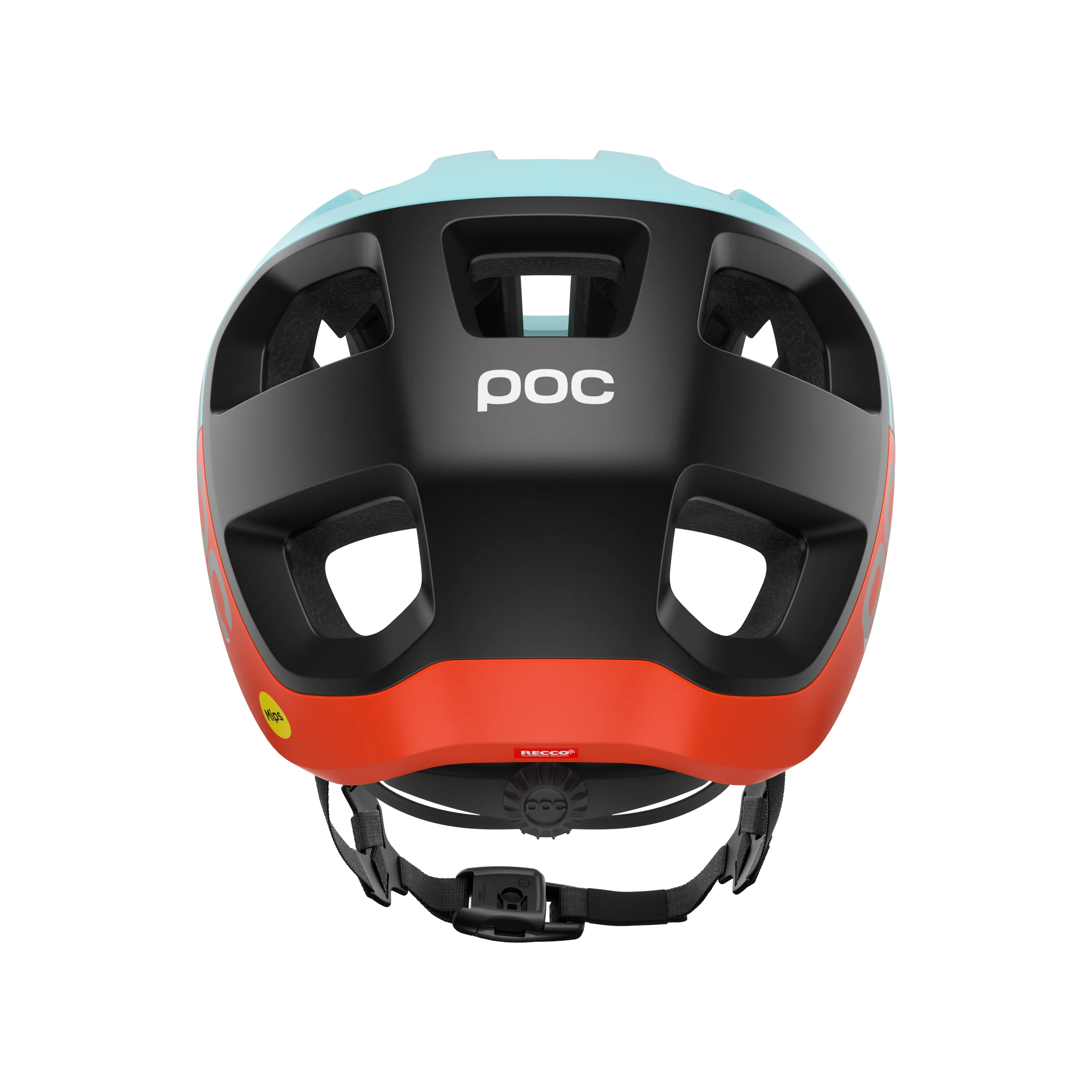 Casque VTT POC CULARIS Bleu/Orange Matt - Image 4