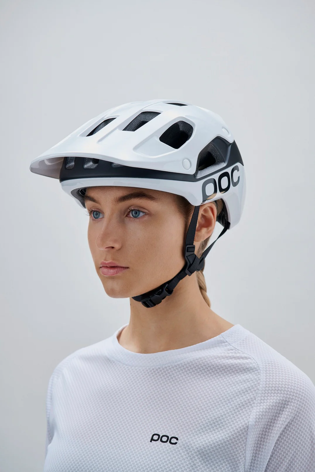 Casque VTT POC CULARIS PURE Blanc/Noir Matt - Image 5