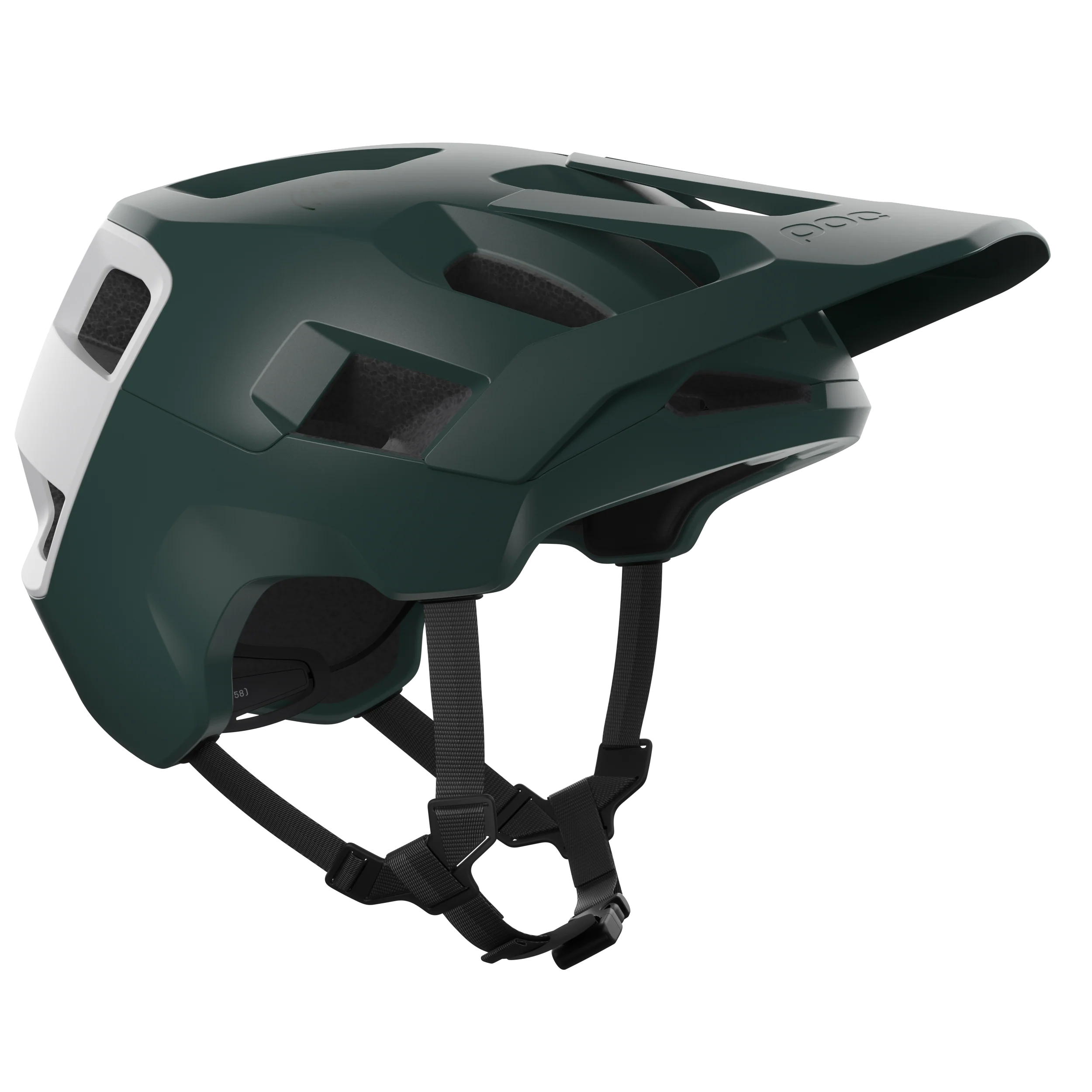 Casque VTT POC KORTAL RACE MIPS Kaki/Blanc - Image 3