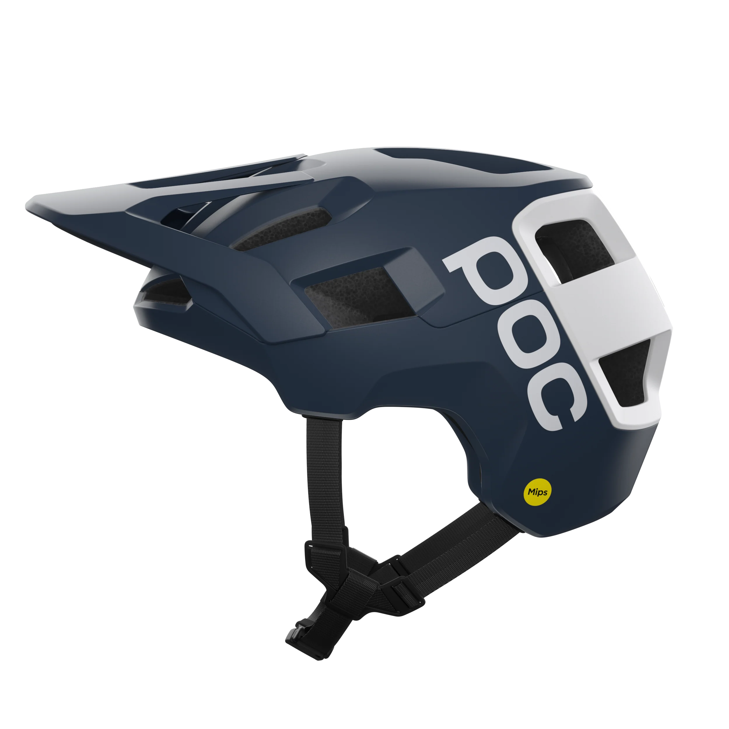 Casque VTT POC KORTAL RACE MIPS Marine/Blanc
