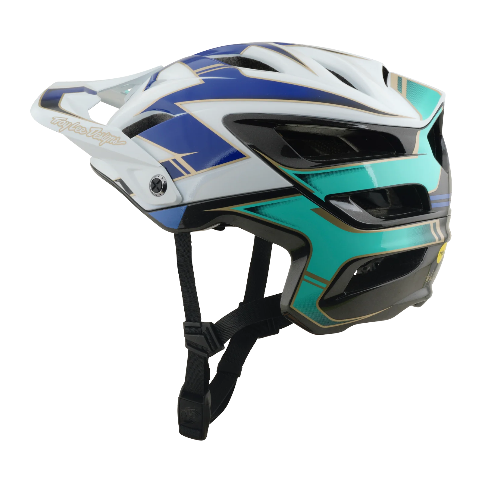 Casque VTT TROY LEE DESIGNS A3 MIPS ELECTRA Blanc - Image 9