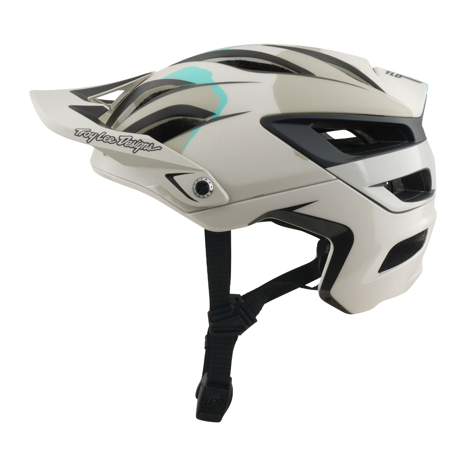 Casque VTT TROY LEE DESIGNS A3 MIPS HALO PUMICE Blanc/Camo