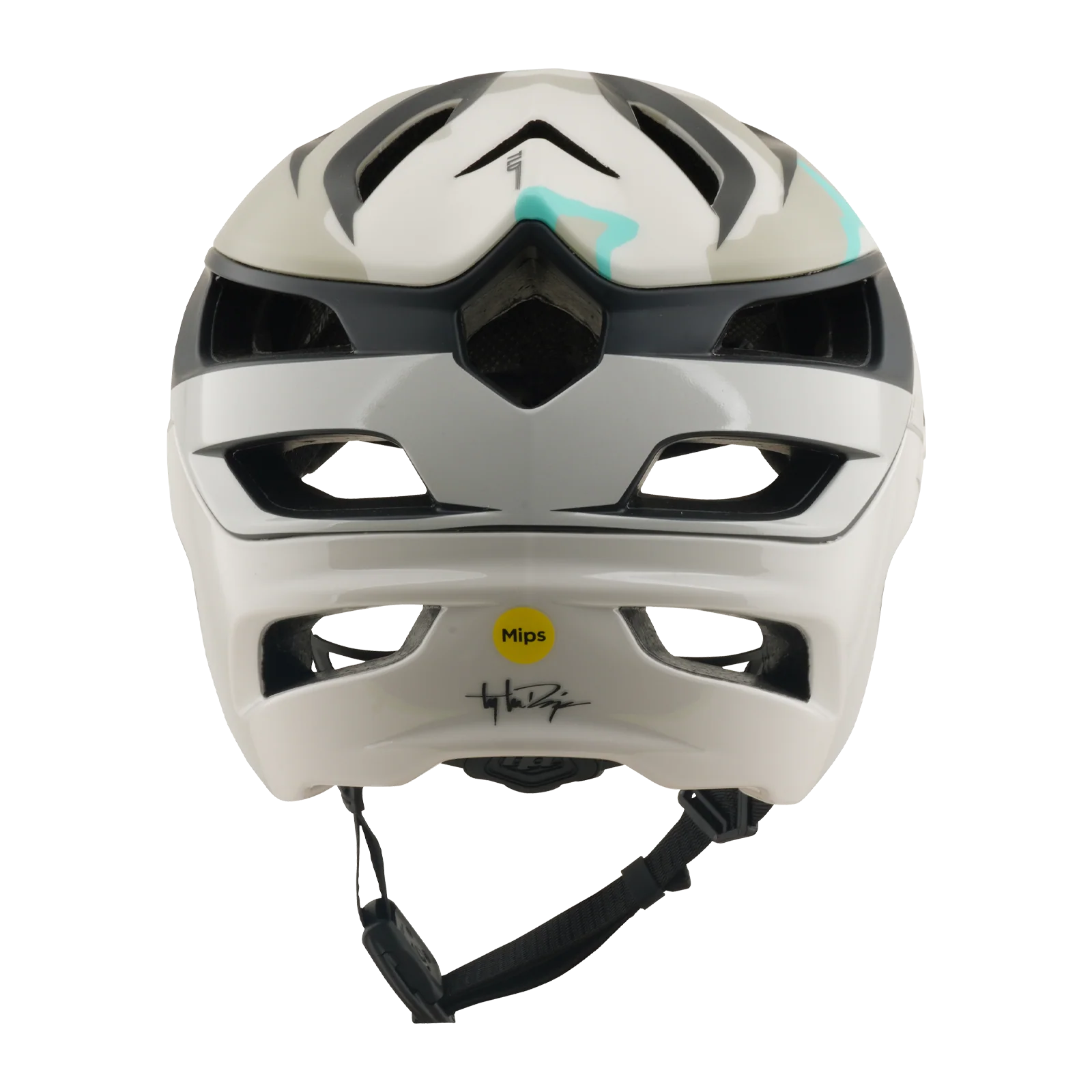 Casque VTT TROY LEE DESIGNS A3 MIPS HALO PUMICE Blanc/Camo - Image 4