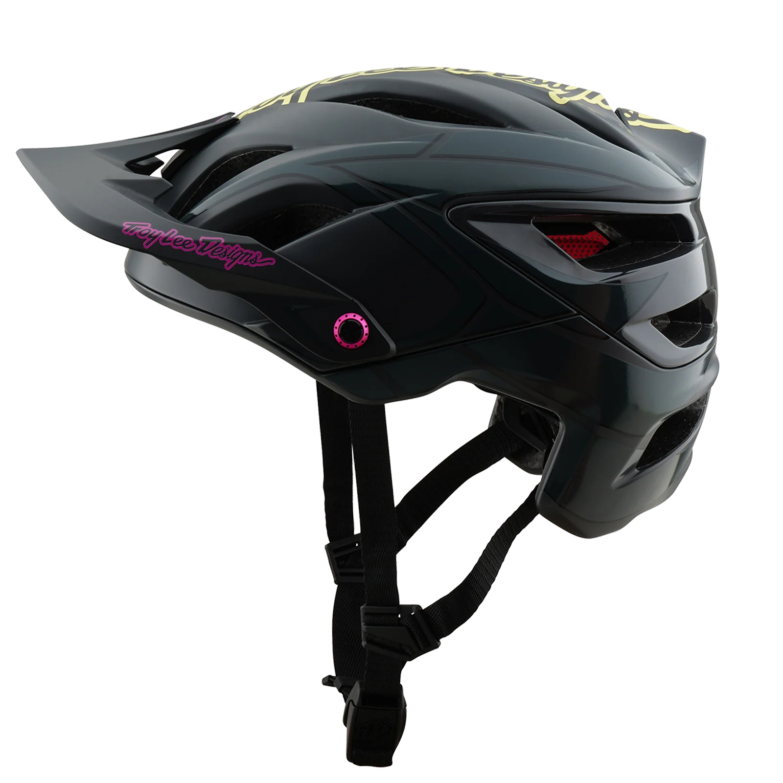 Casque VTT TROY LEE DESIGNS A3 MIPS GHOSTWING Gris/Noir