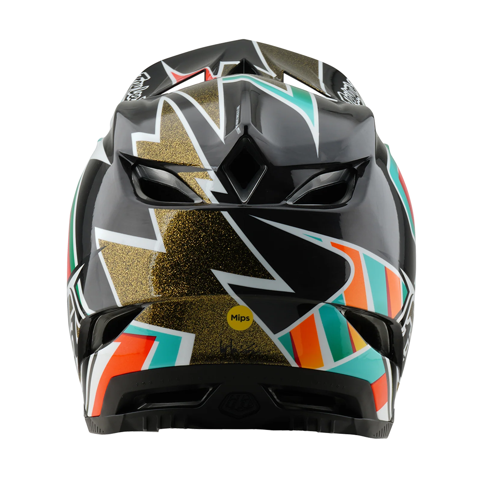 Casque VTT TROY LEE DESIGNS D4 CARBON MIPS Frames Noir/Or - Image 7