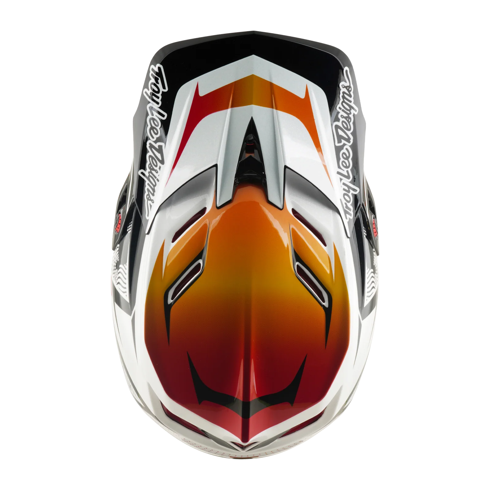 Casque VTT TROY LEE DESIGNS D4 COMPOSITE MIPS LINED UP Blanc - Image 8