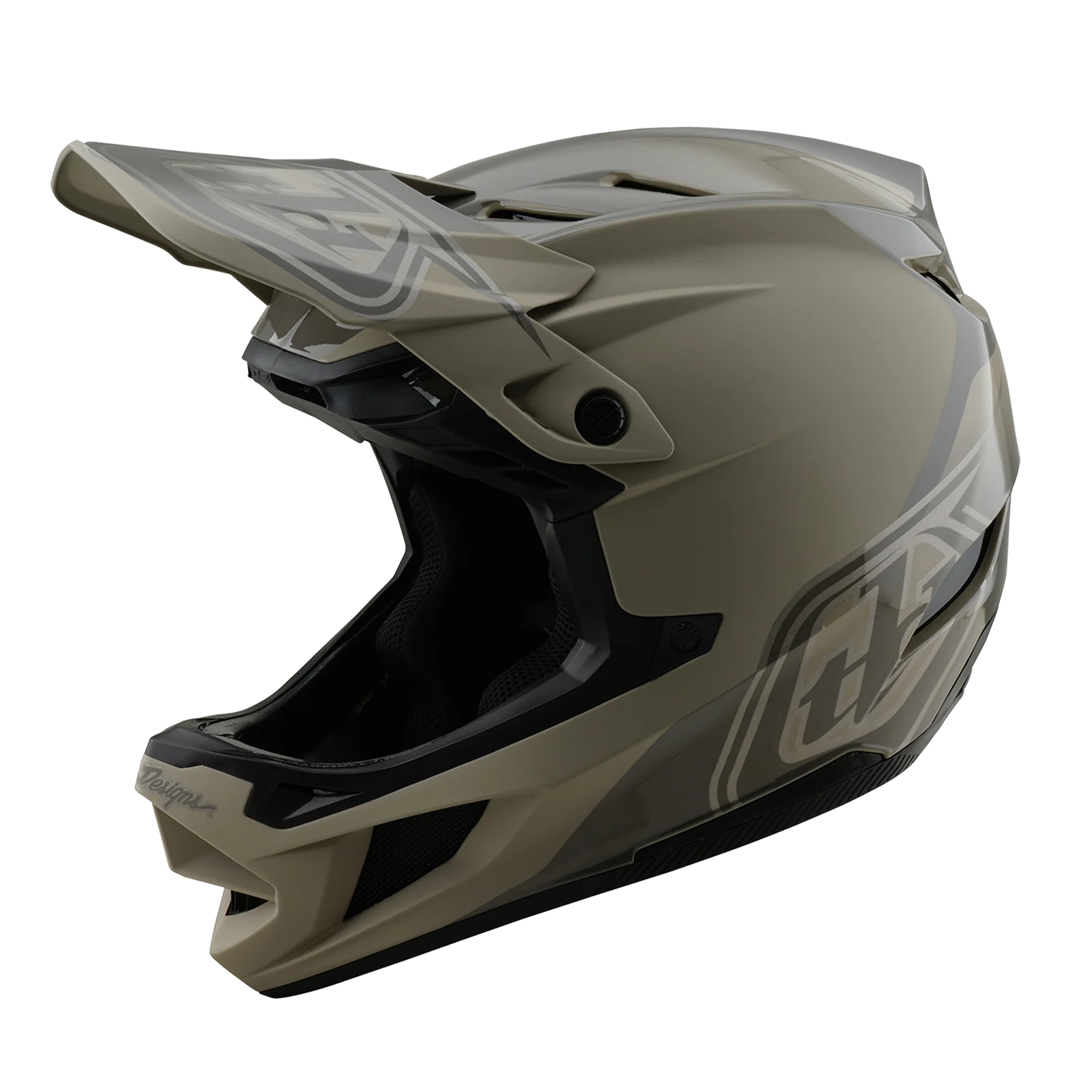 Casque VTT TROY LEE DESIGNS D4 POLYACRYLITE MIPS SHADOW Kaki