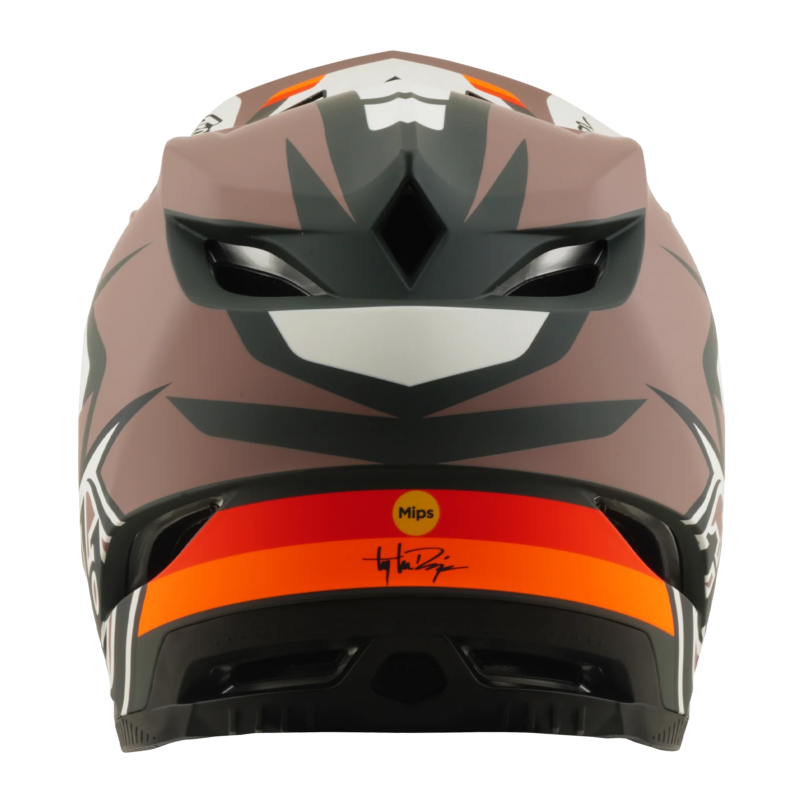 Casque VTT TROY LEE DESIGNS D4 POLYACRYLITE MIPS ROAMER Clay - Image 4