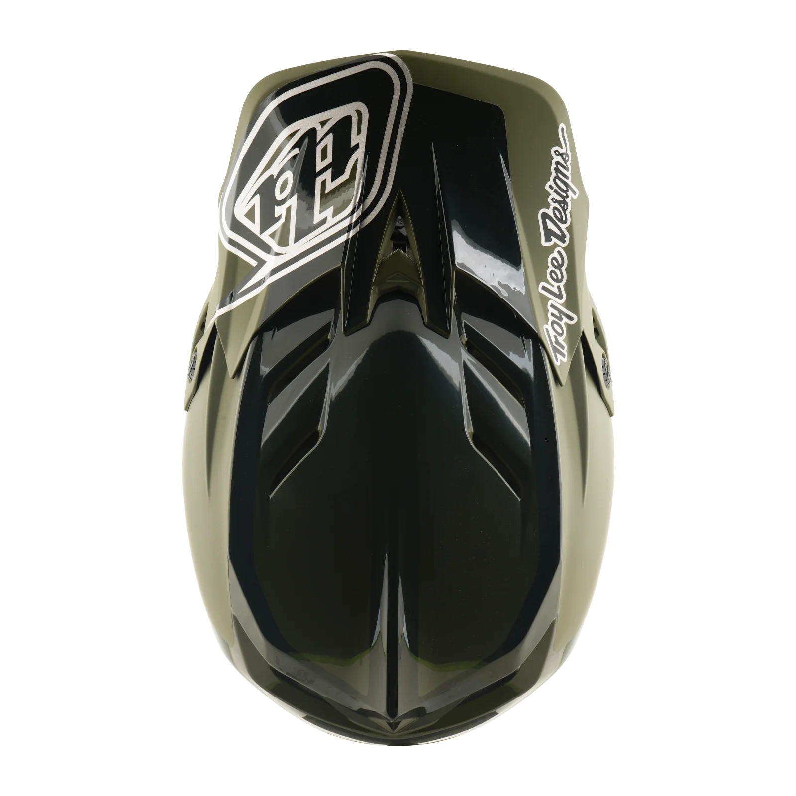 Casque VTT TROY LEE DESIGNS D4 POLYACRYLITE MIPS SHADOW BEETLE Kaki - Image 8