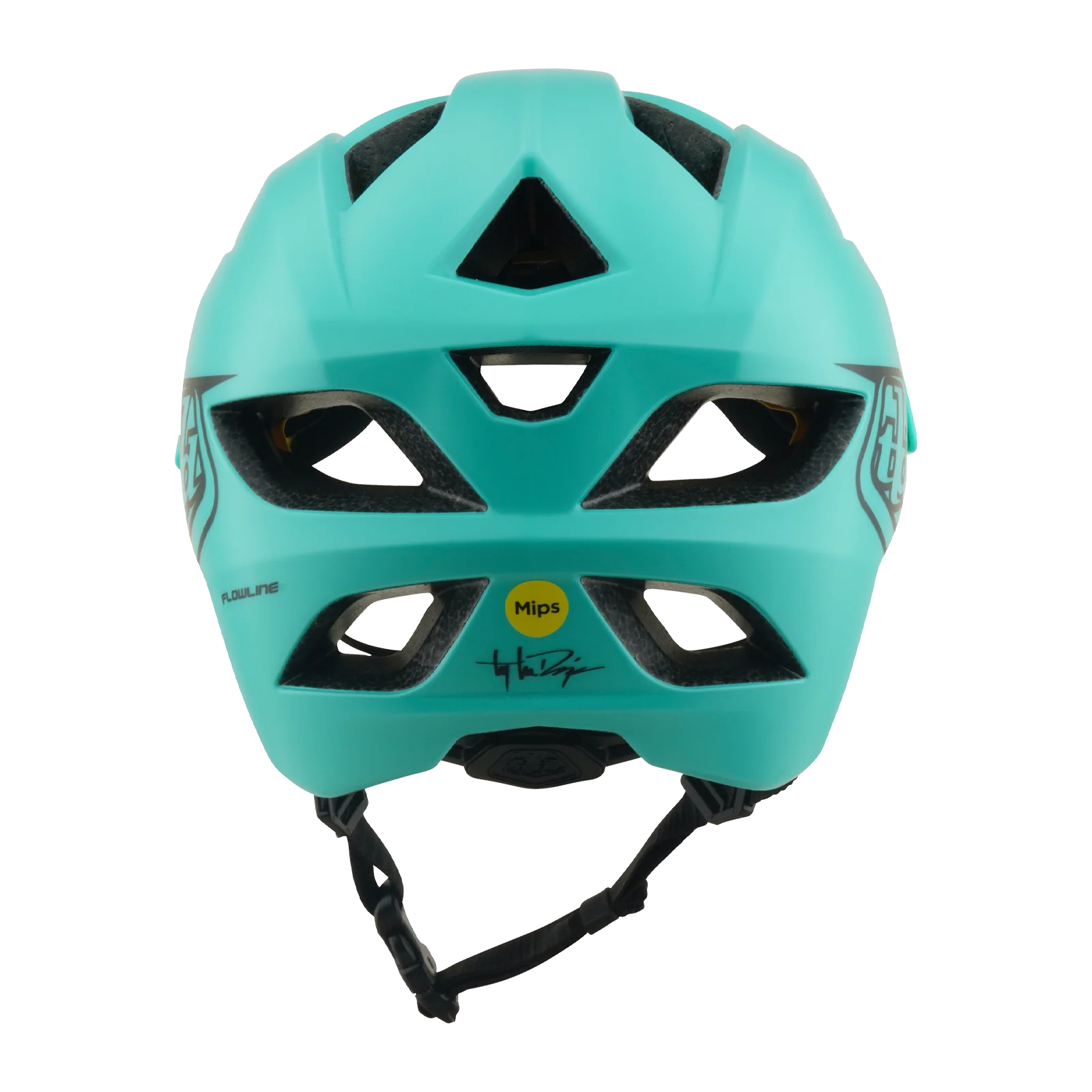 Casque VTT TROY LEE DESIGNS FLOWLINE POINT MIPS Junior Charcoal/Vert - Image 4