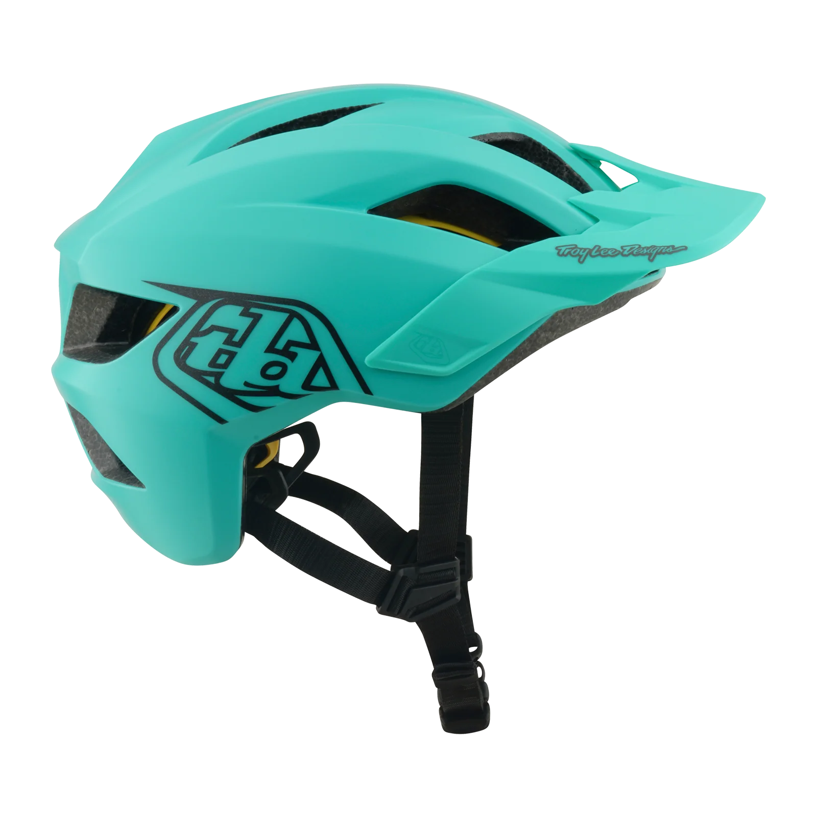 Casque VTT TROY LEE DESIGNS FLOWLINE POINT MIPS Junior Charcoal/Vert - Image 6