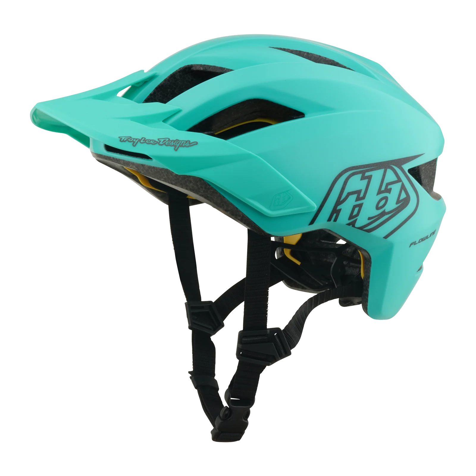 Casque VTT TROY LEE DESIGNS FLOWLINE POINT MIPS Junior Charcoal/Vert - Image 7